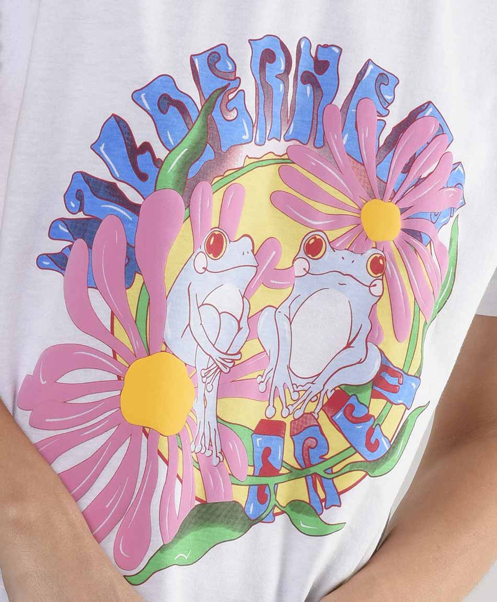 Polera mujer estampado ranas Polera mujer estampado ranas