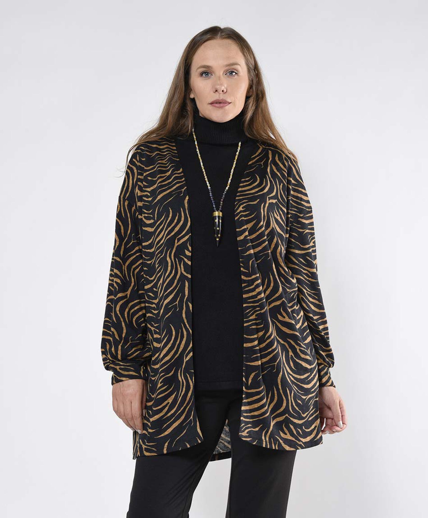Tapado mujer animal print Tapado mujer animal print