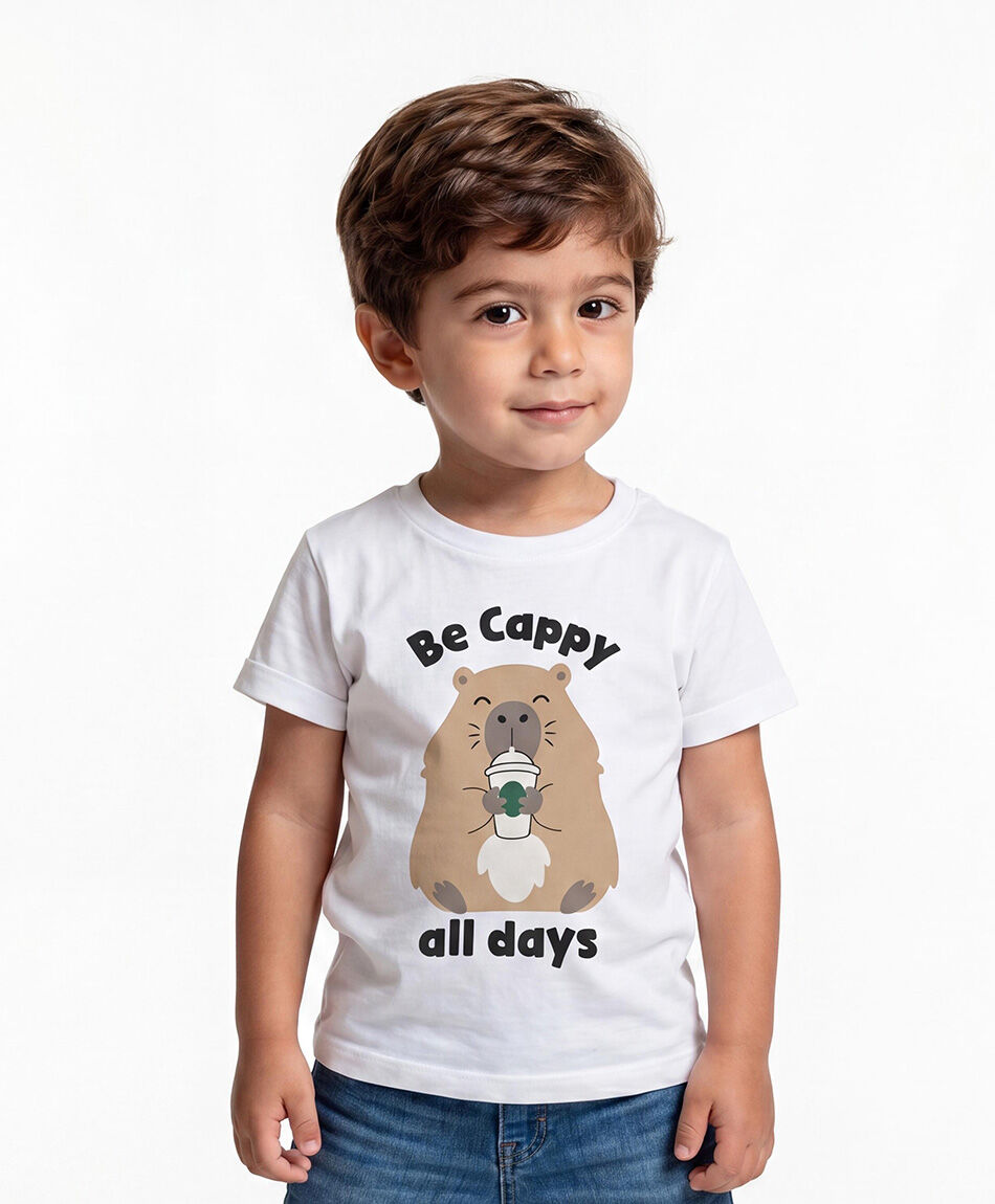 Polera beb&eacute; capibara