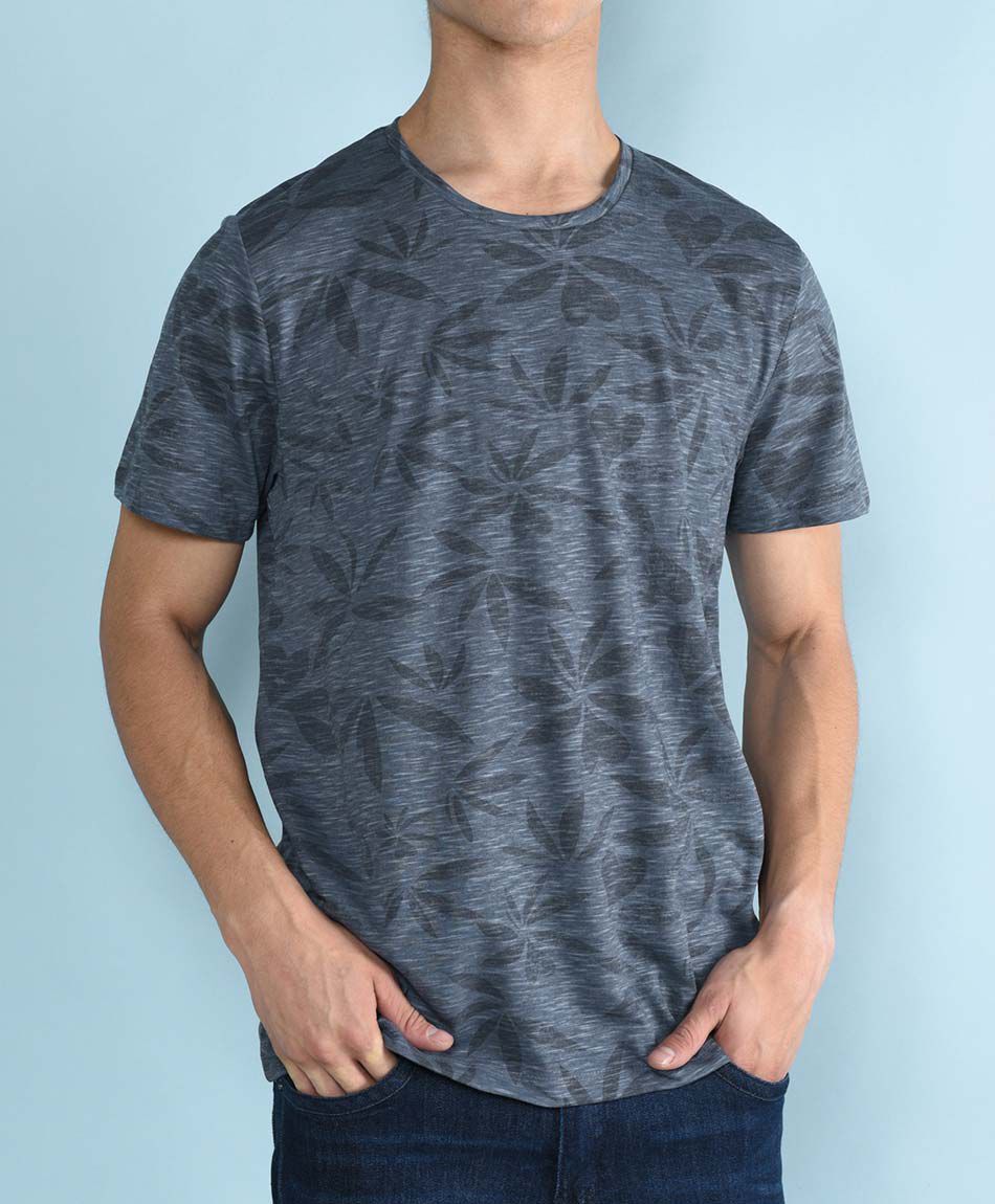 Polera manga corta cuello redondo