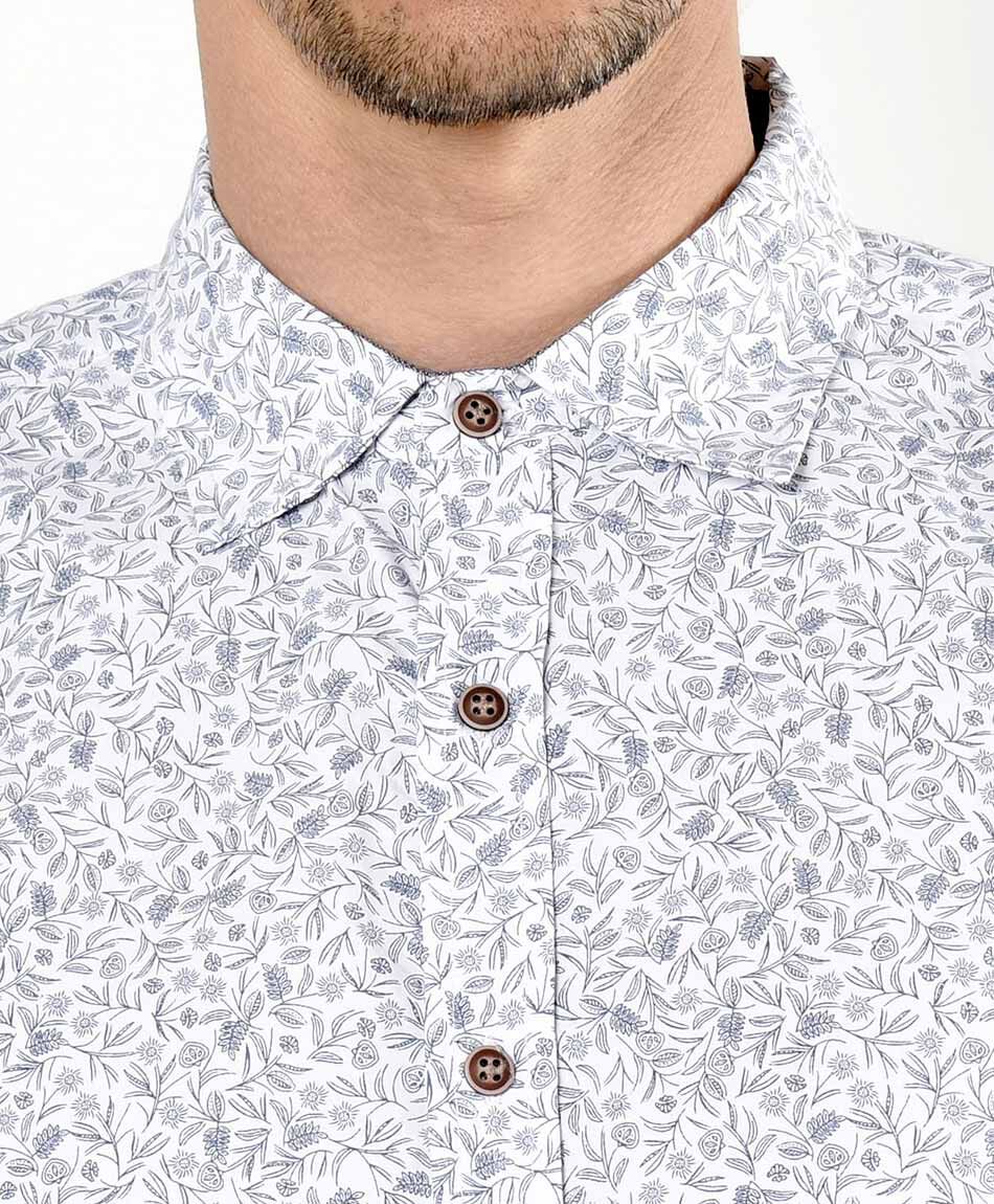 Camisa hombre flores
