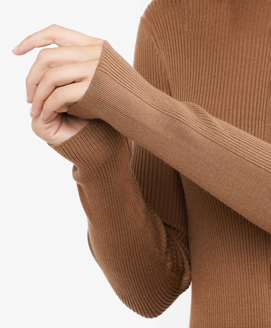 Sweater mujer canale camel