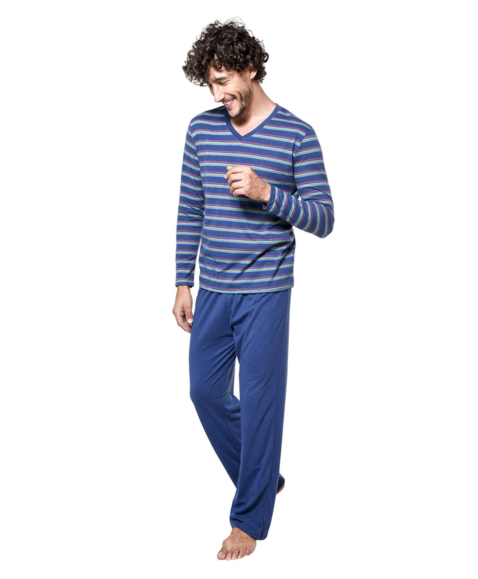 Pijama largo rayas Pijama largo rayas