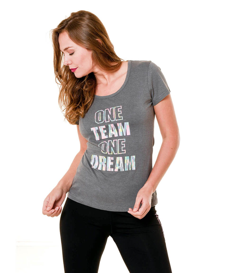 Polera estampada