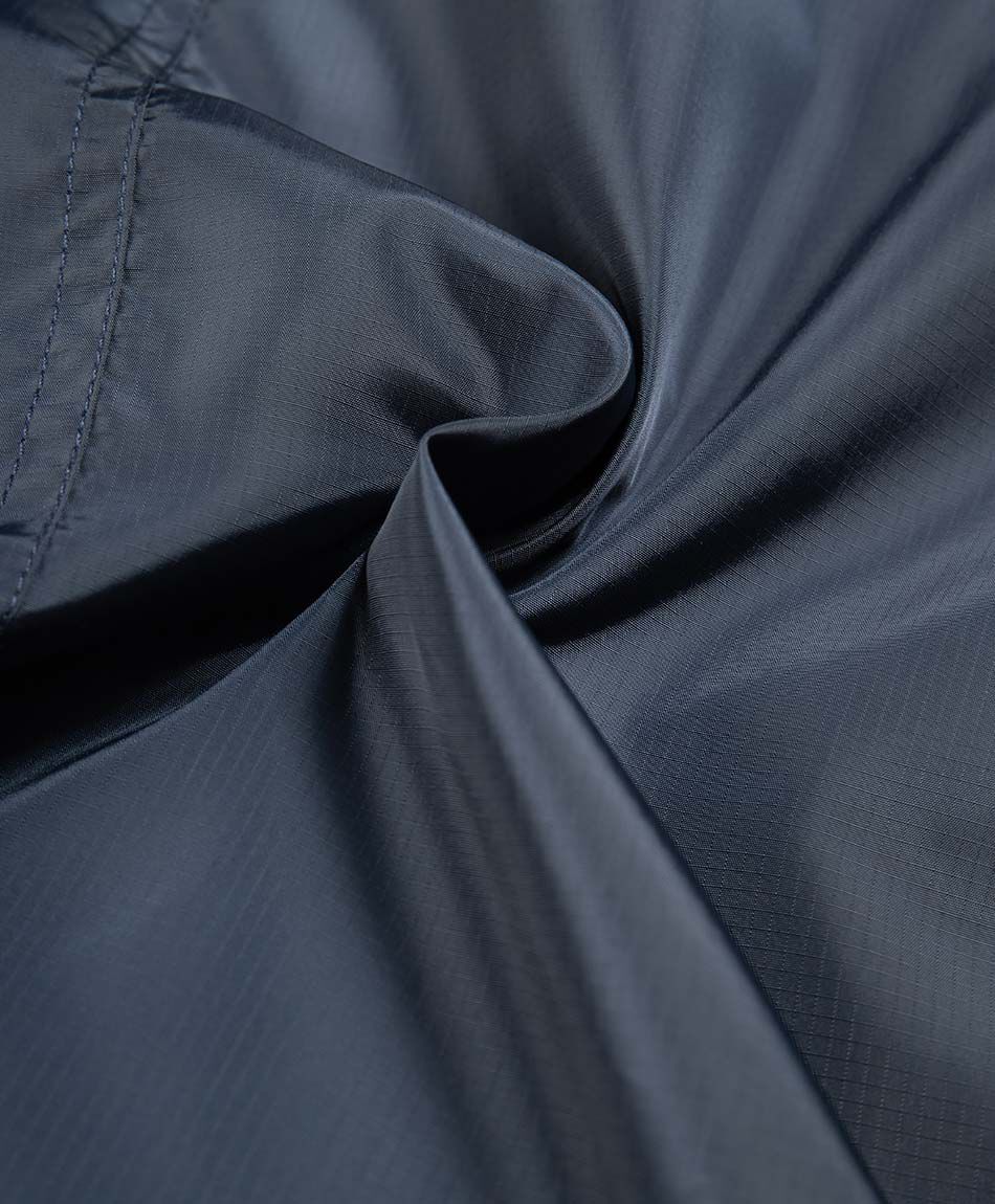 Parka escolar corta viento azulada