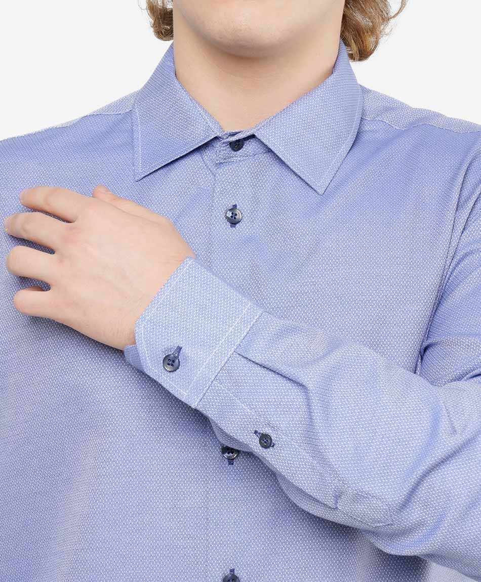 Camisa hombre azul