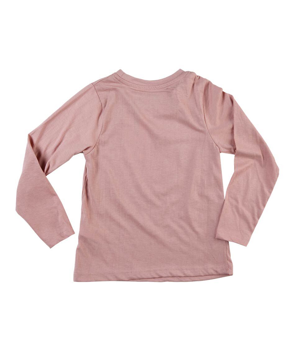 Polera ni&ntilde;a unicornio manga larga