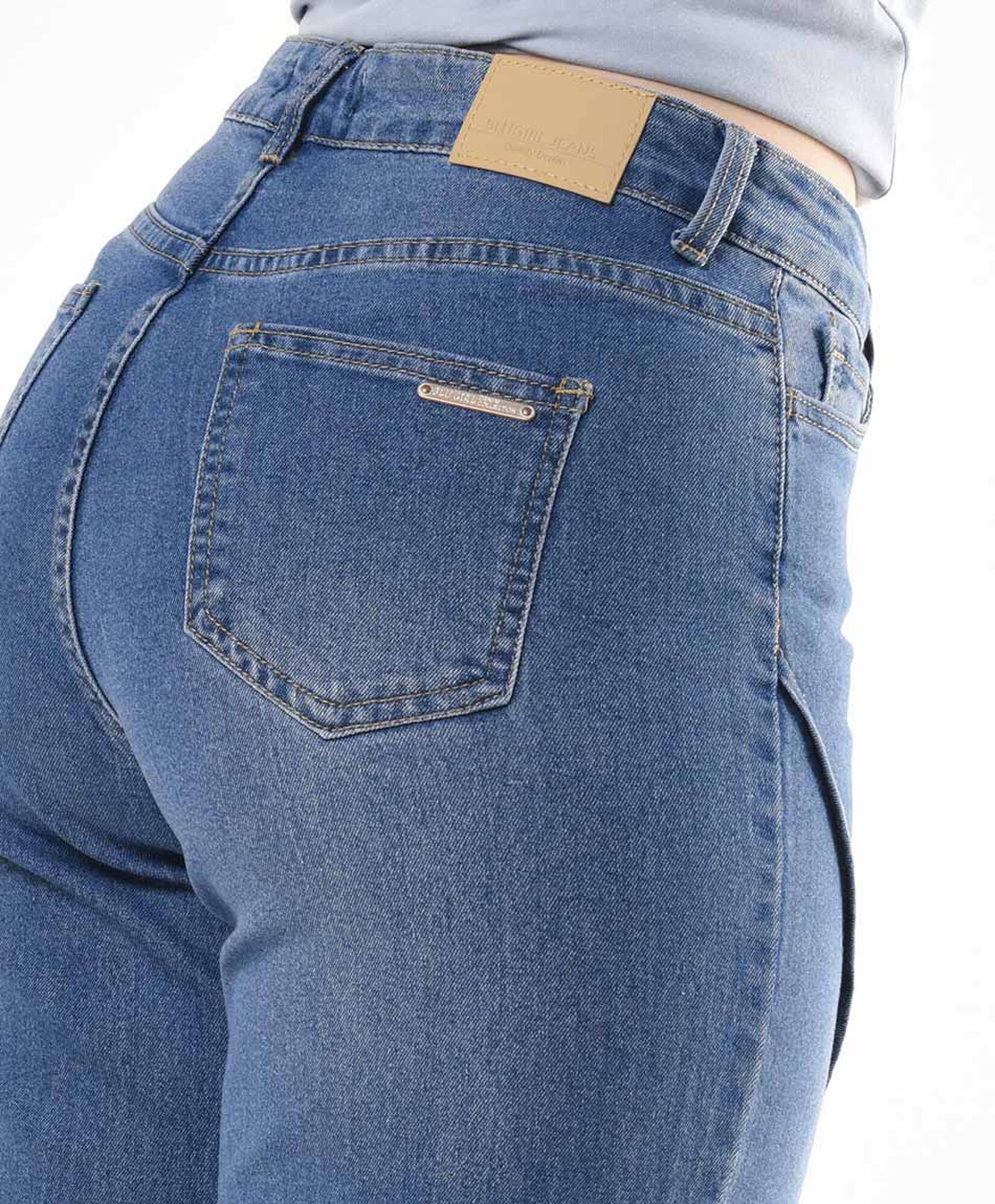 Jeans mujer cortes diagonales Jeans mujer cortes diagonales