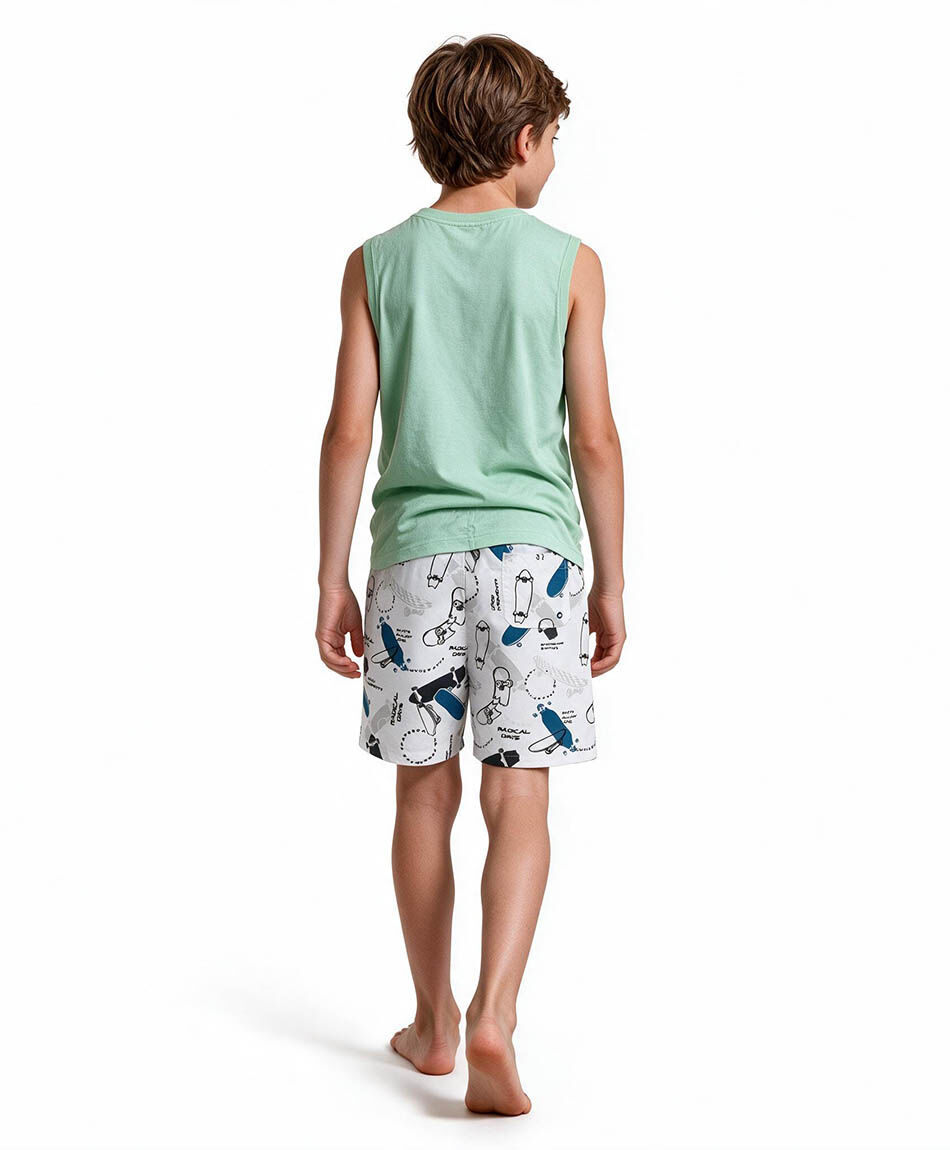 Traje de ba&ntilde;o ni&ntilde;o skates