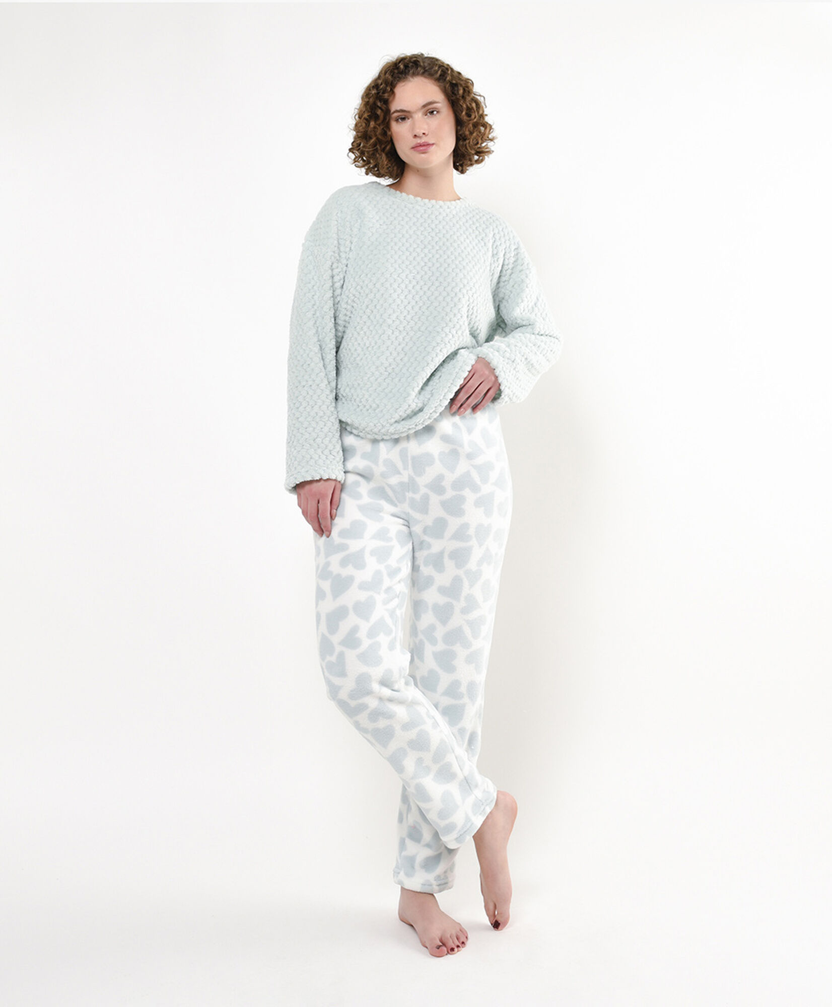 Pijama mujer chiporro corazones Pijama mujer chiporro corazones