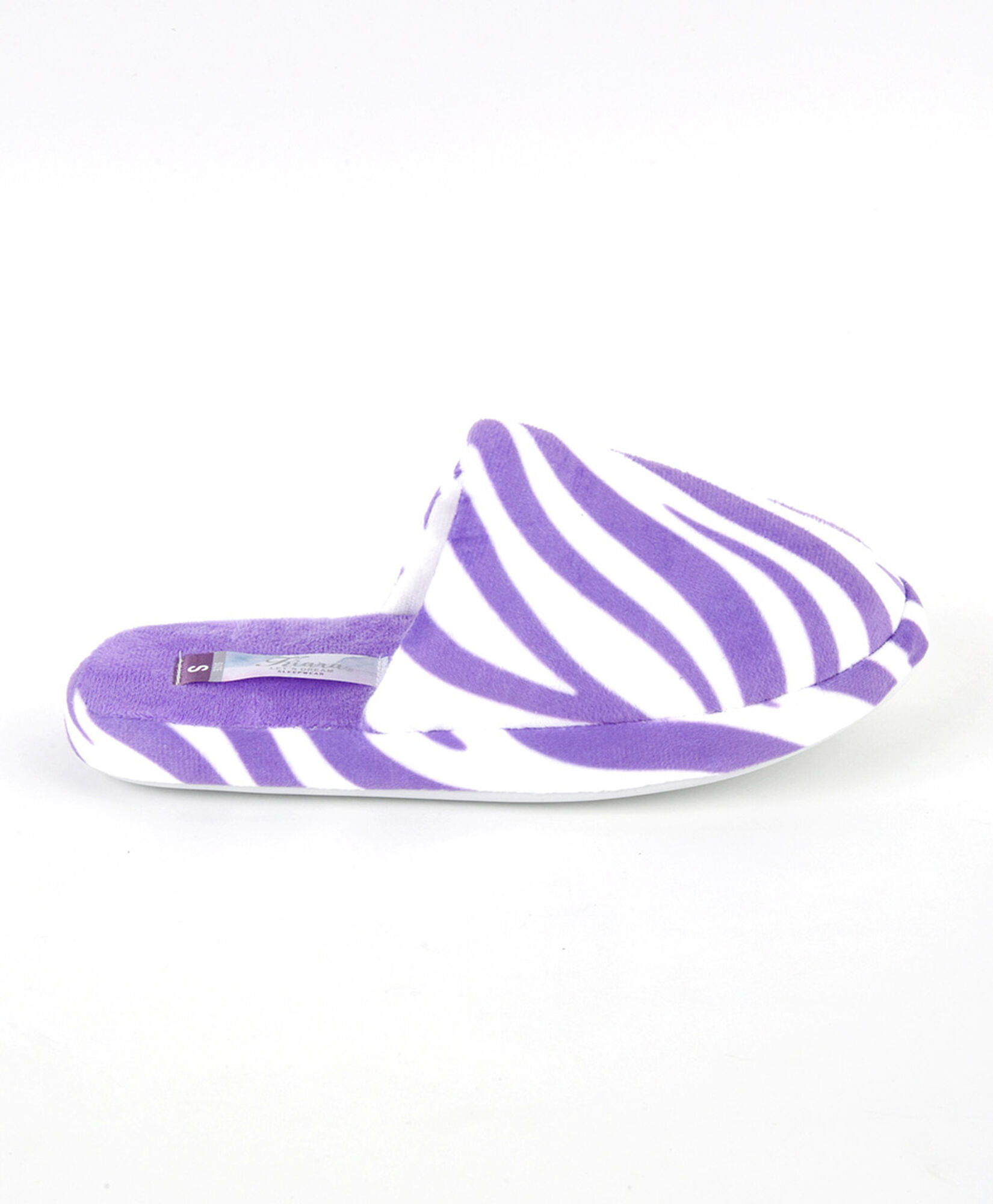 Pantufla mujer estampado cebra Pantufla mujer estampado cebra