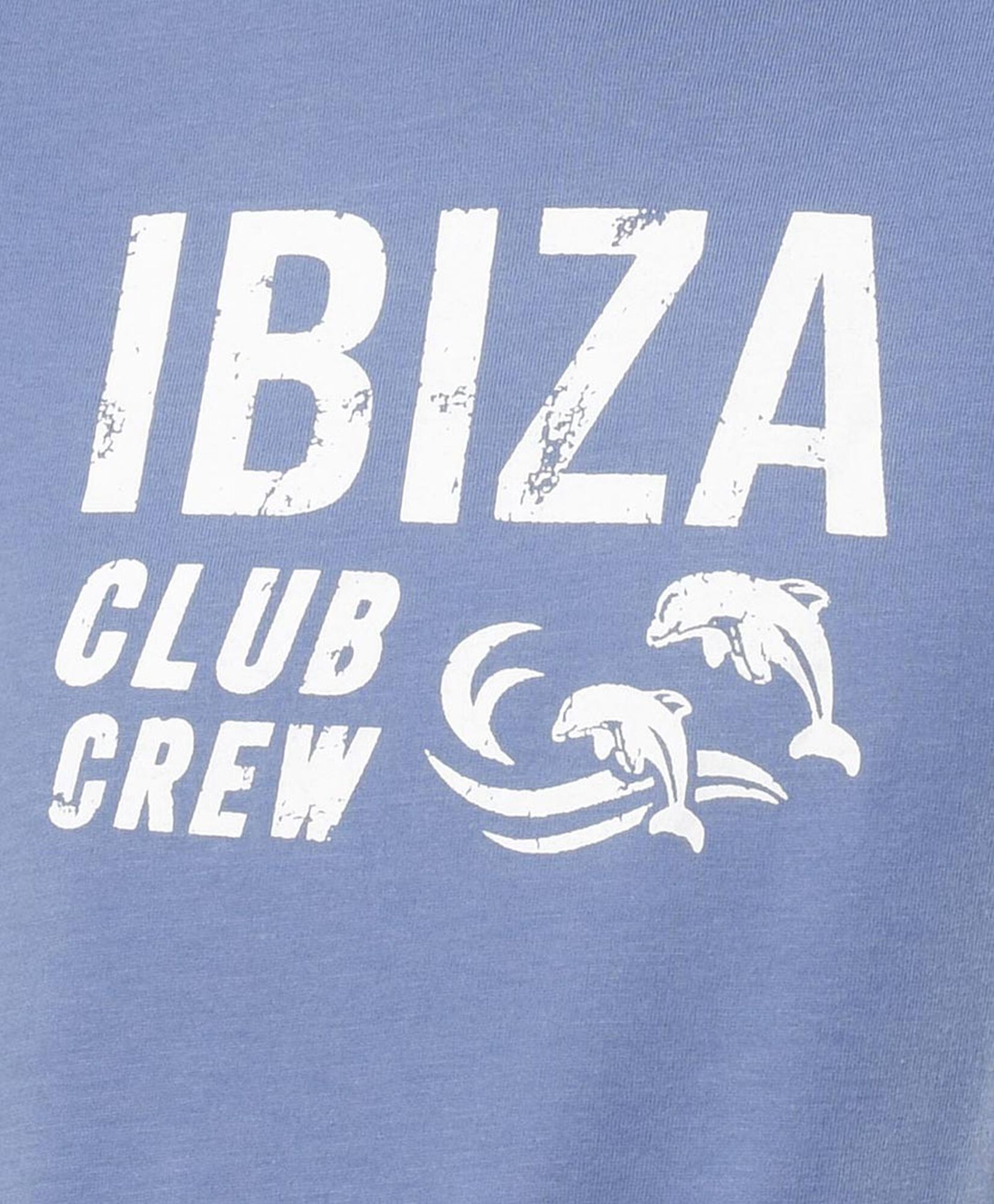 Polera mujer azul ibiza Polera mujer azul ibiza