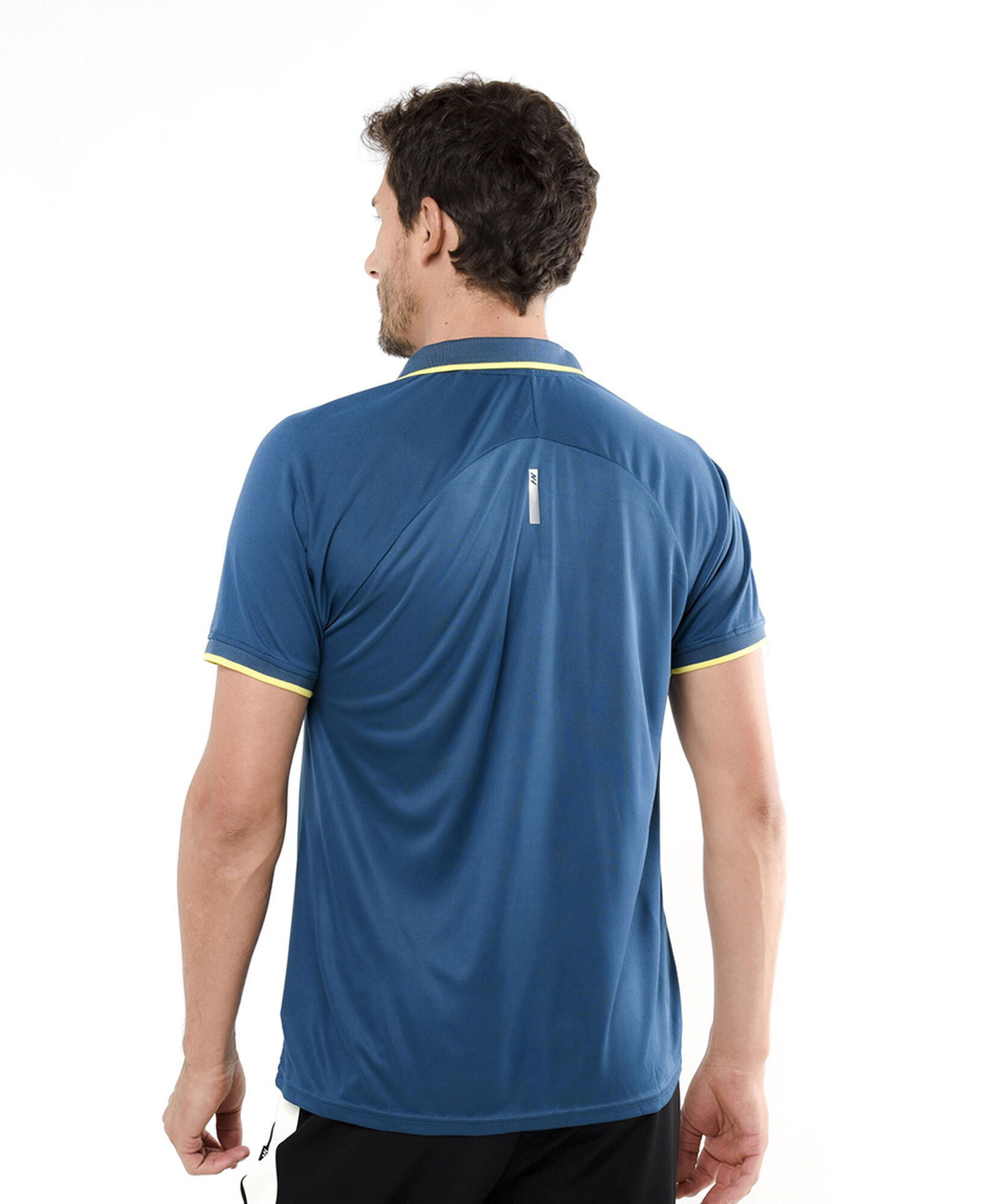 Polera deportiva hombre polo azul Polera deportiva hombre polo azul