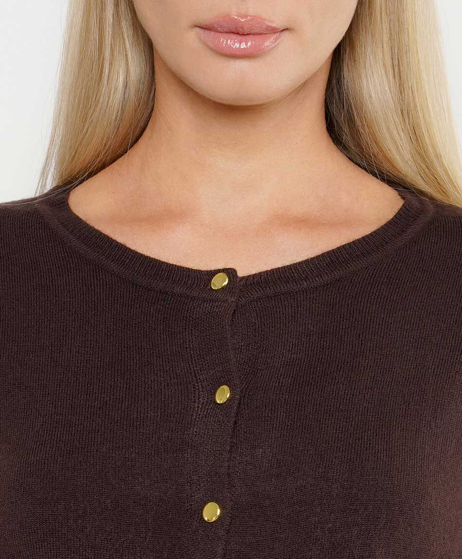 Cardigan mujer b&aacute;sico