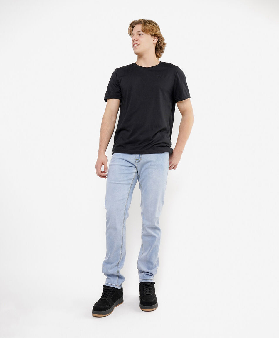Jeans hombre desgastado slim fit