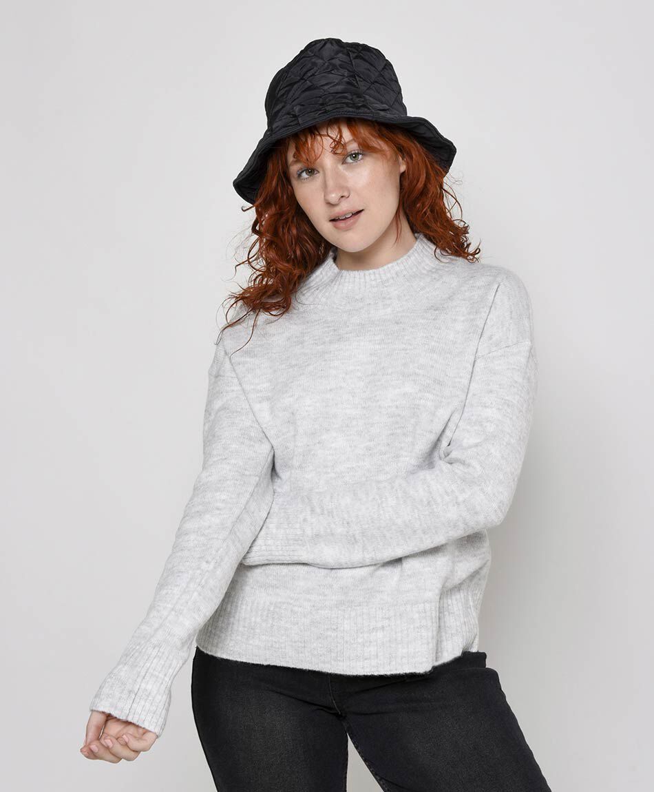 Sweater mujer jaspeado