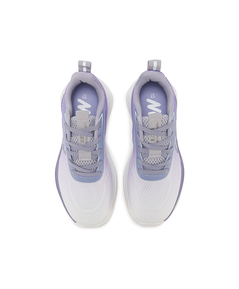 Zapatilla deportiva mujer degrad&eacute; lila