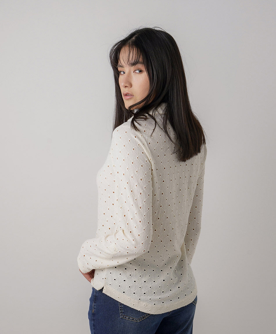 Blusa mujer calada