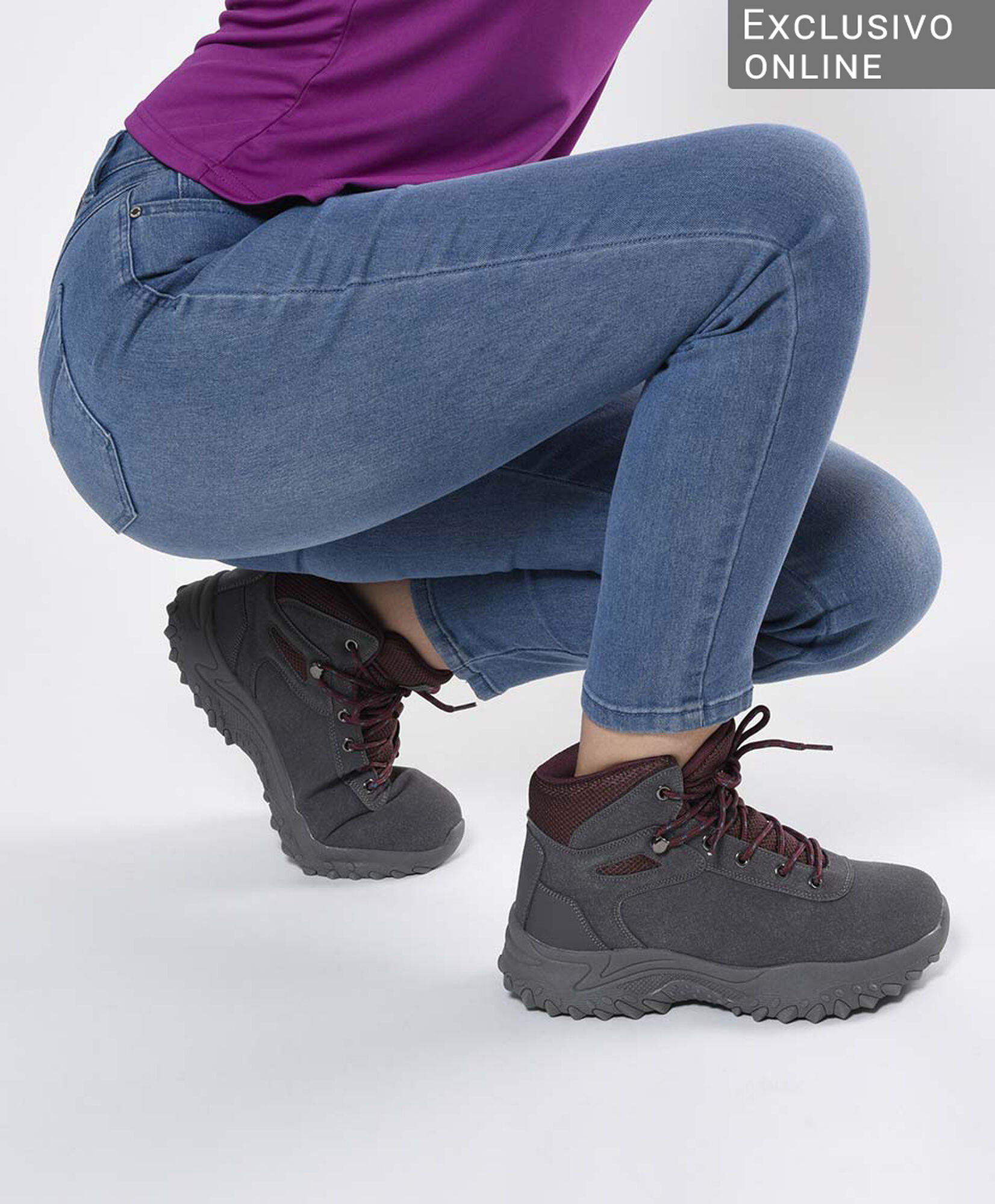 Zapatilla mujer outdoor plataforma Zapatilla mujer outdoor plataforma
