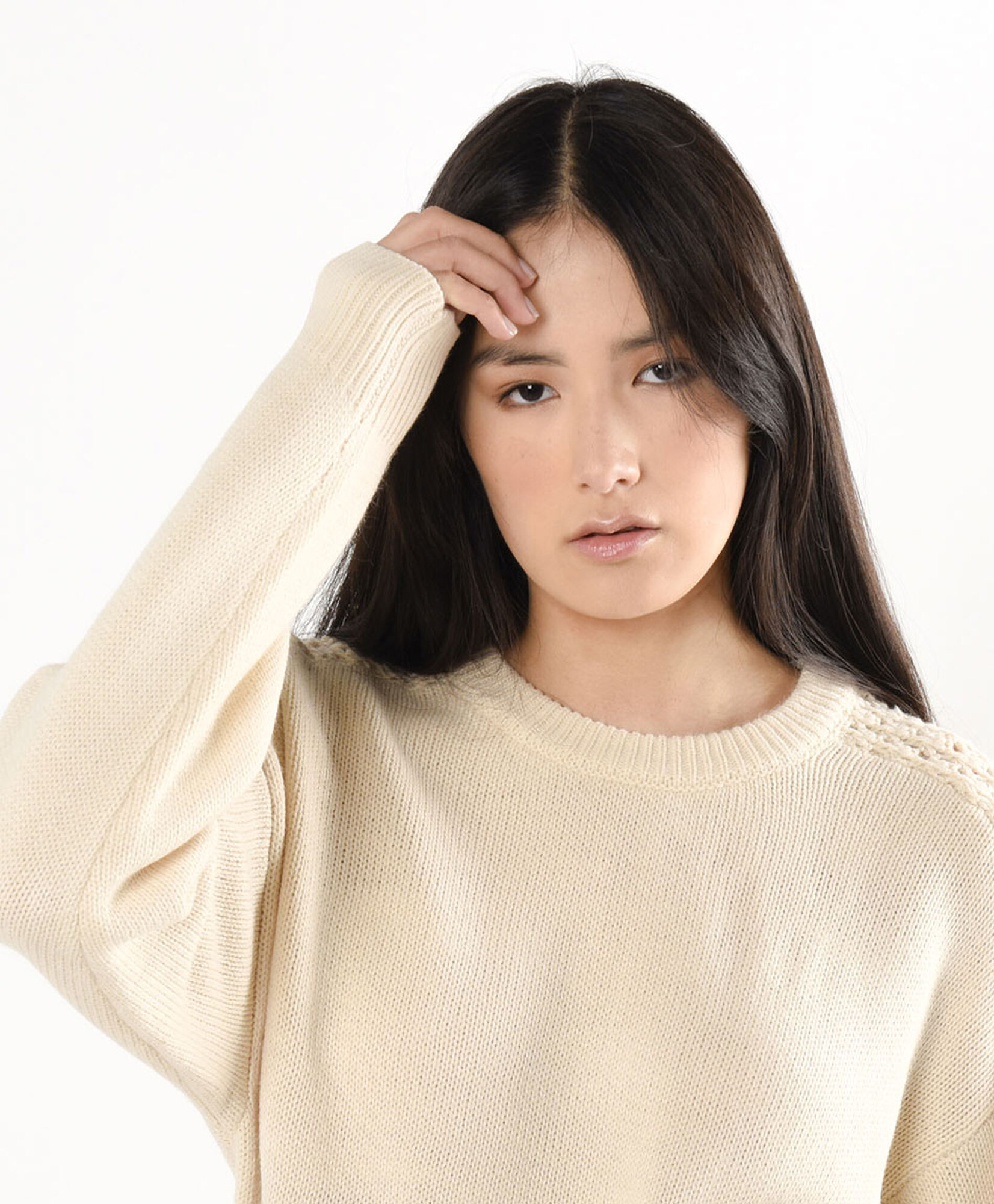 Sweater mujer mangas caladas Sweater mujer mangas caladas