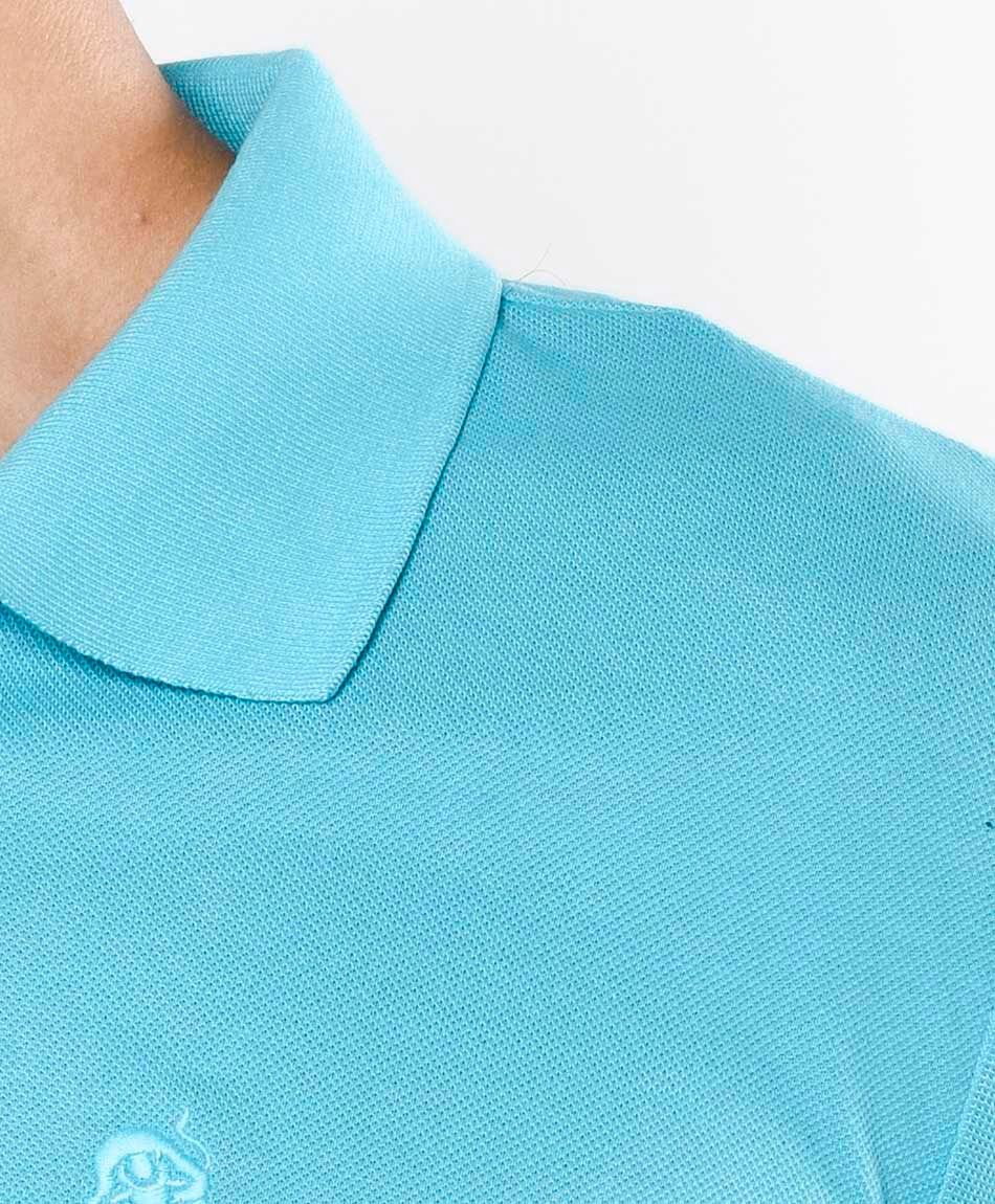 Polera hombre lisa cuello piqu&eacute;