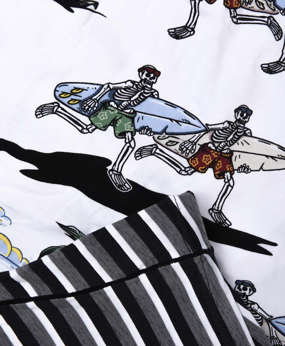 Pack 2 boxer hombre esqueletos surf