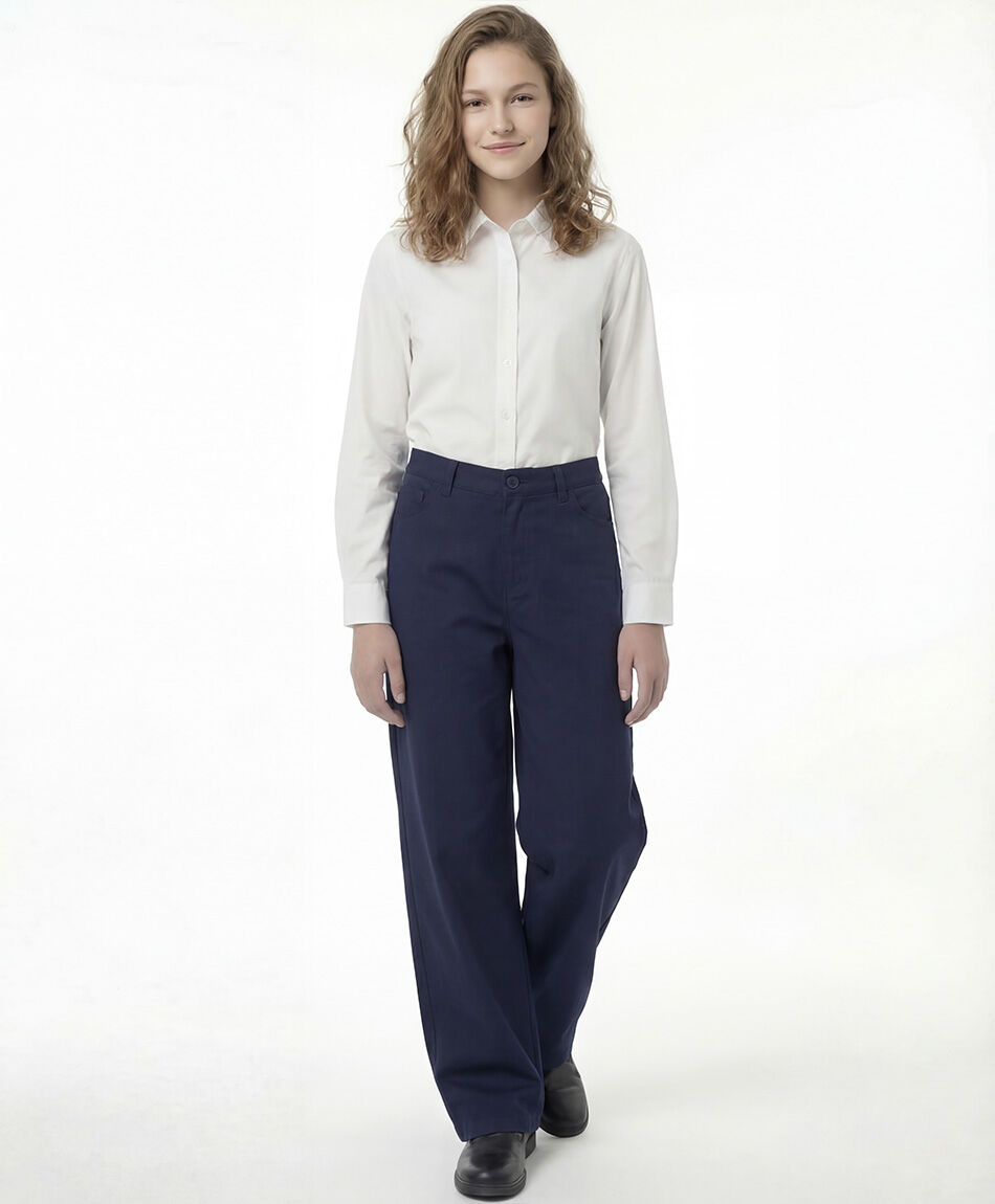 Pantal&oacute;n escolar navy mujer