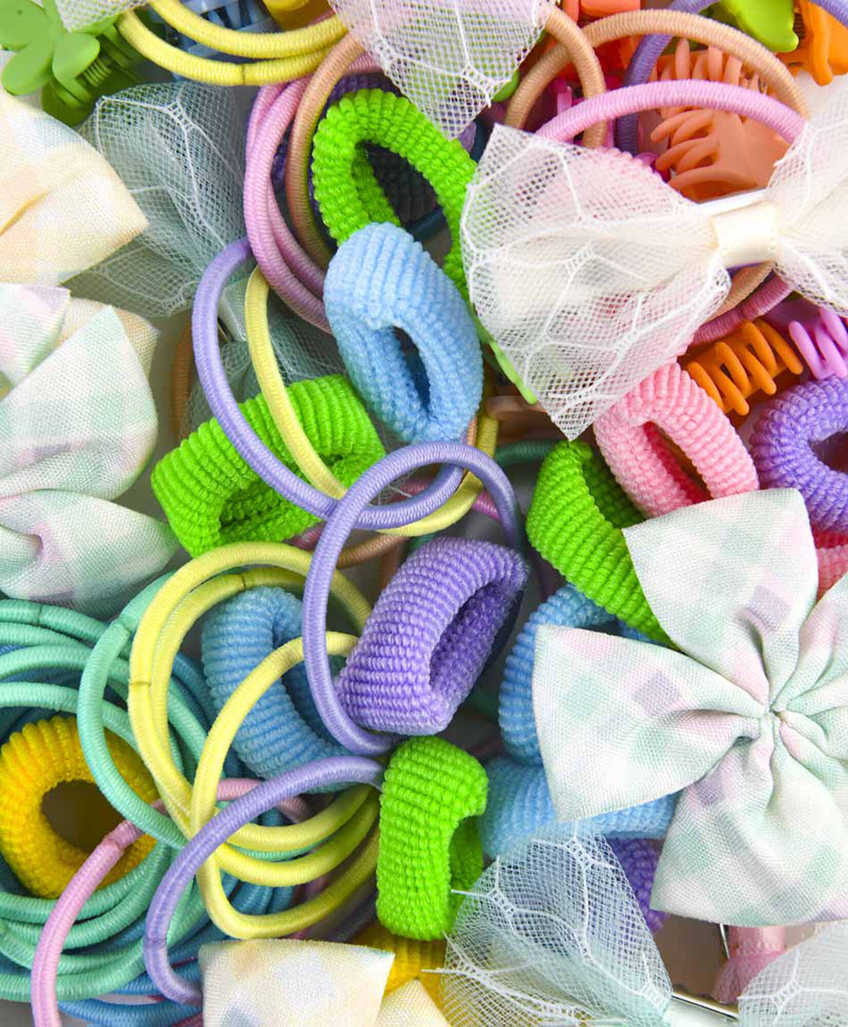 Set accesorios pelo bebé colores Set accesorios pelo bebé colores