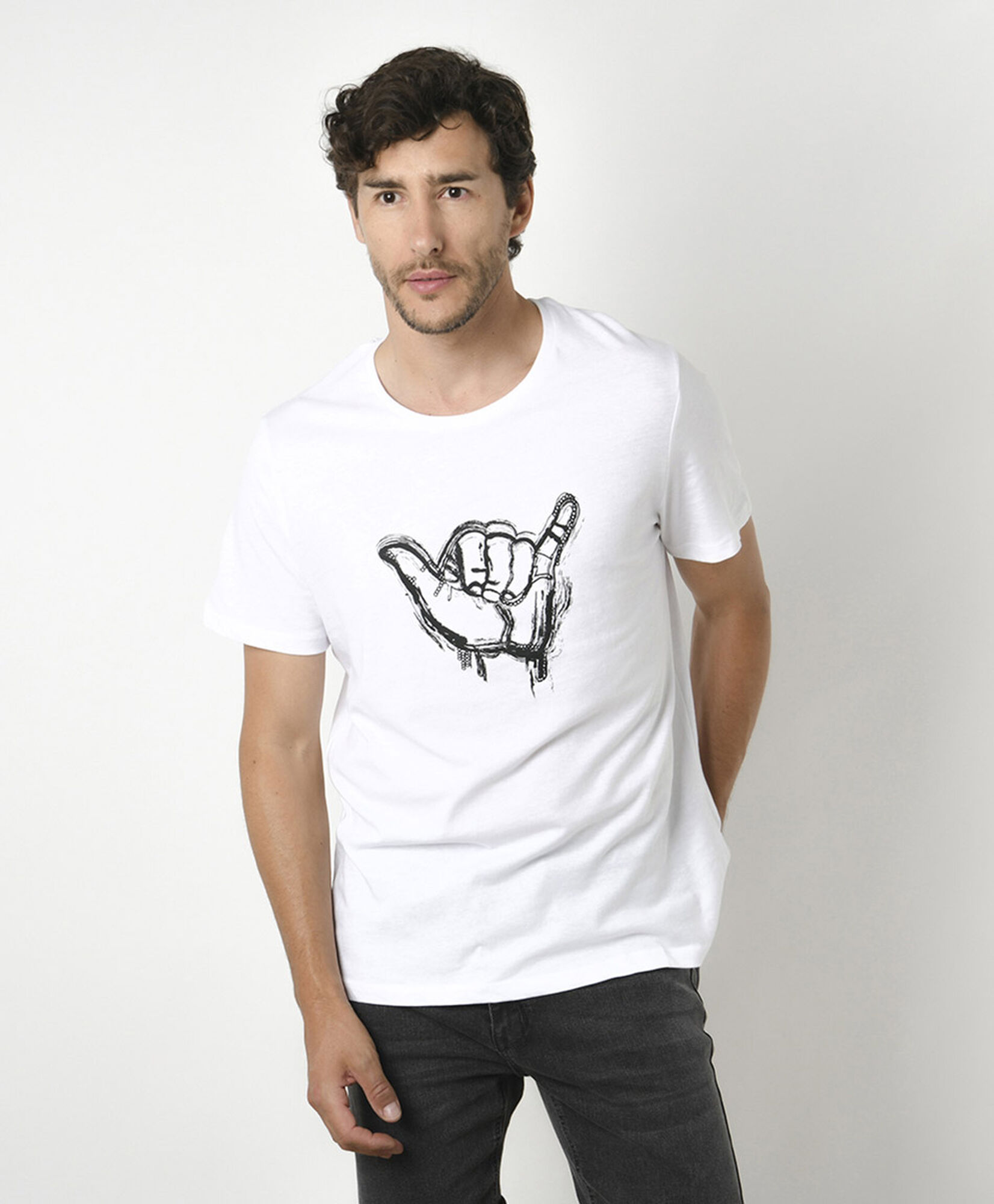 Polera hombre mano Polera hombre mano
