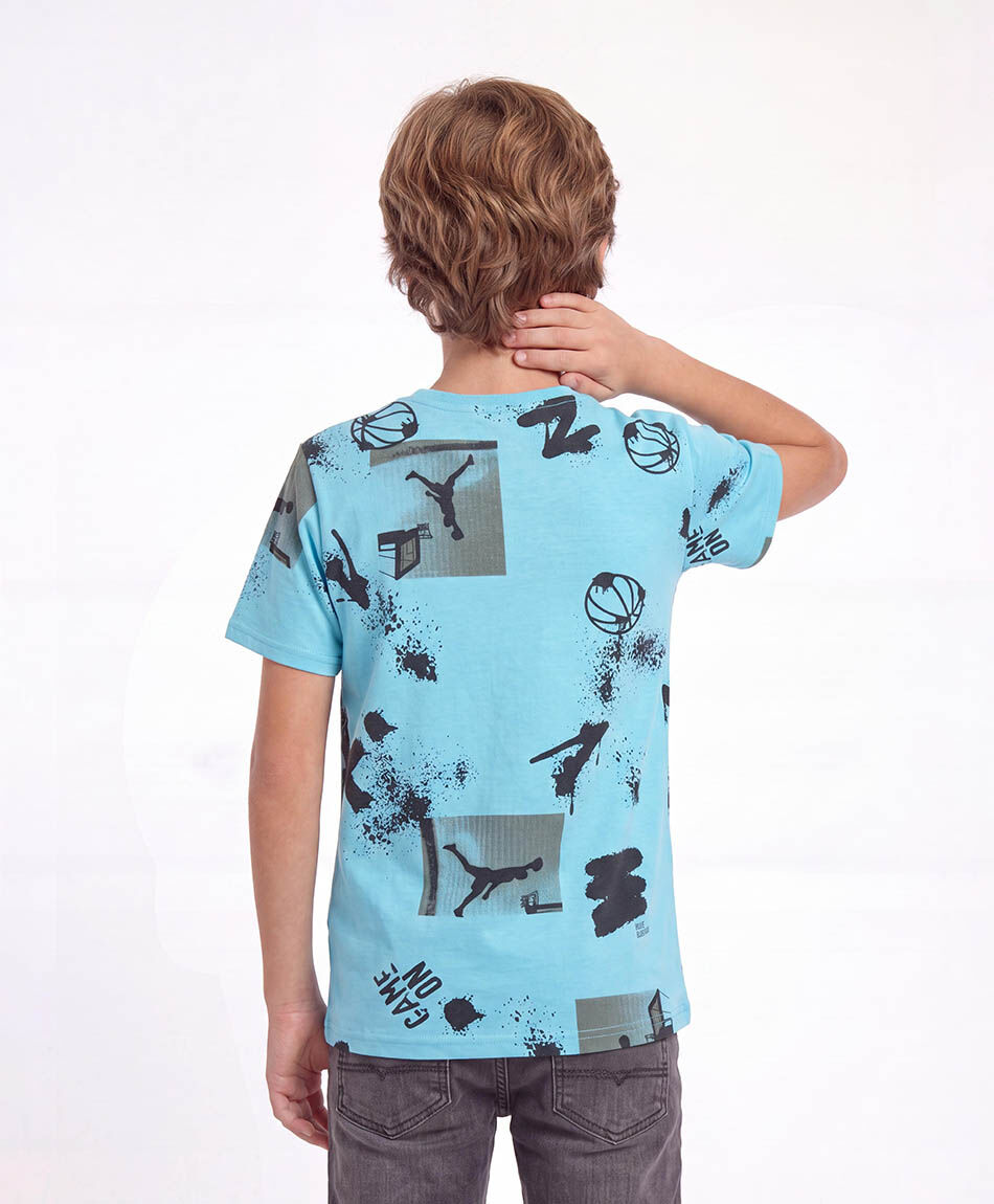 Polera ni&ntilde;o basketball