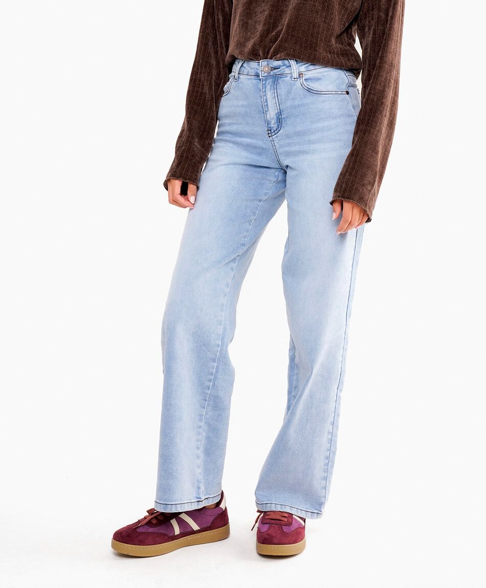 Jeans mujer estrella brown