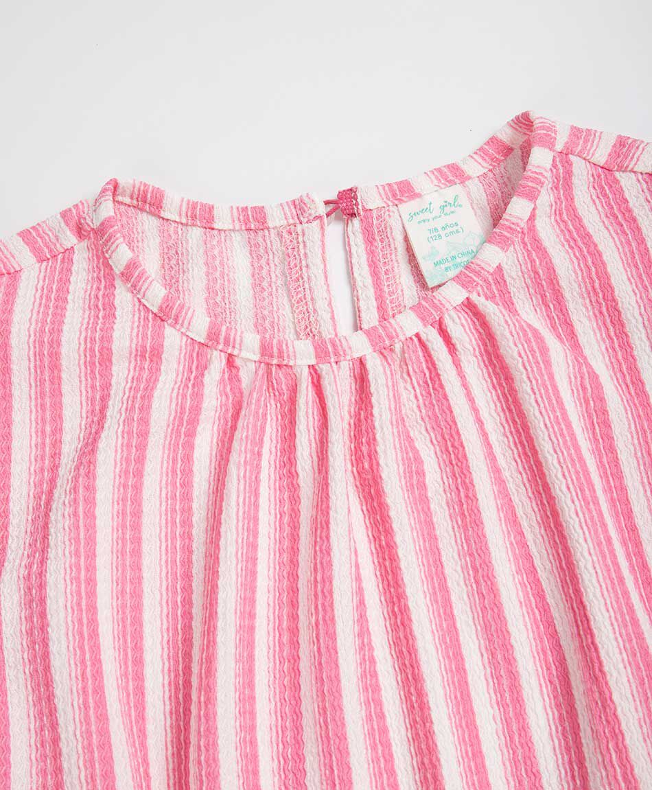 Vestido ni&ntilde;a l&iacute;neas