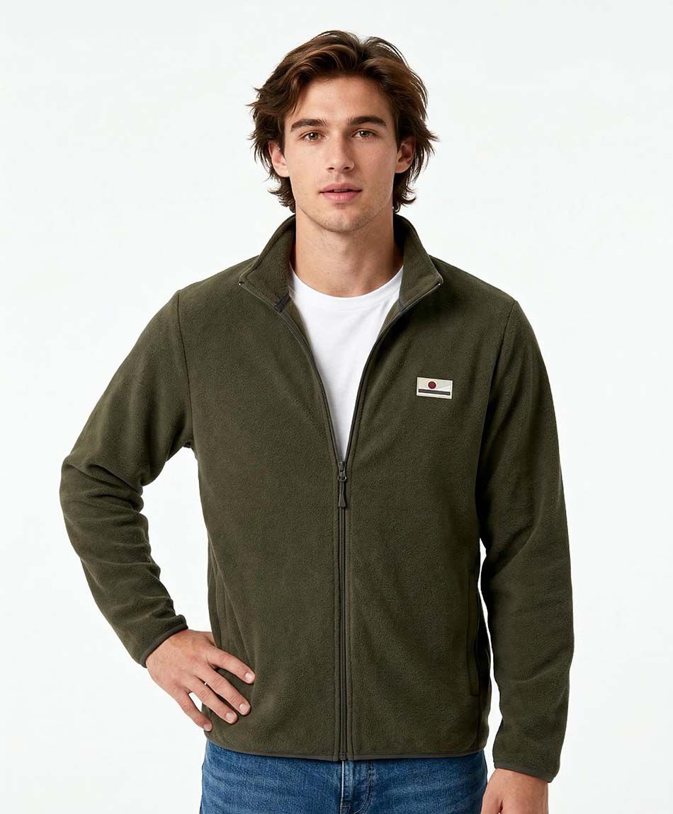 Poler&oacute;n hombre polar con cierre pro