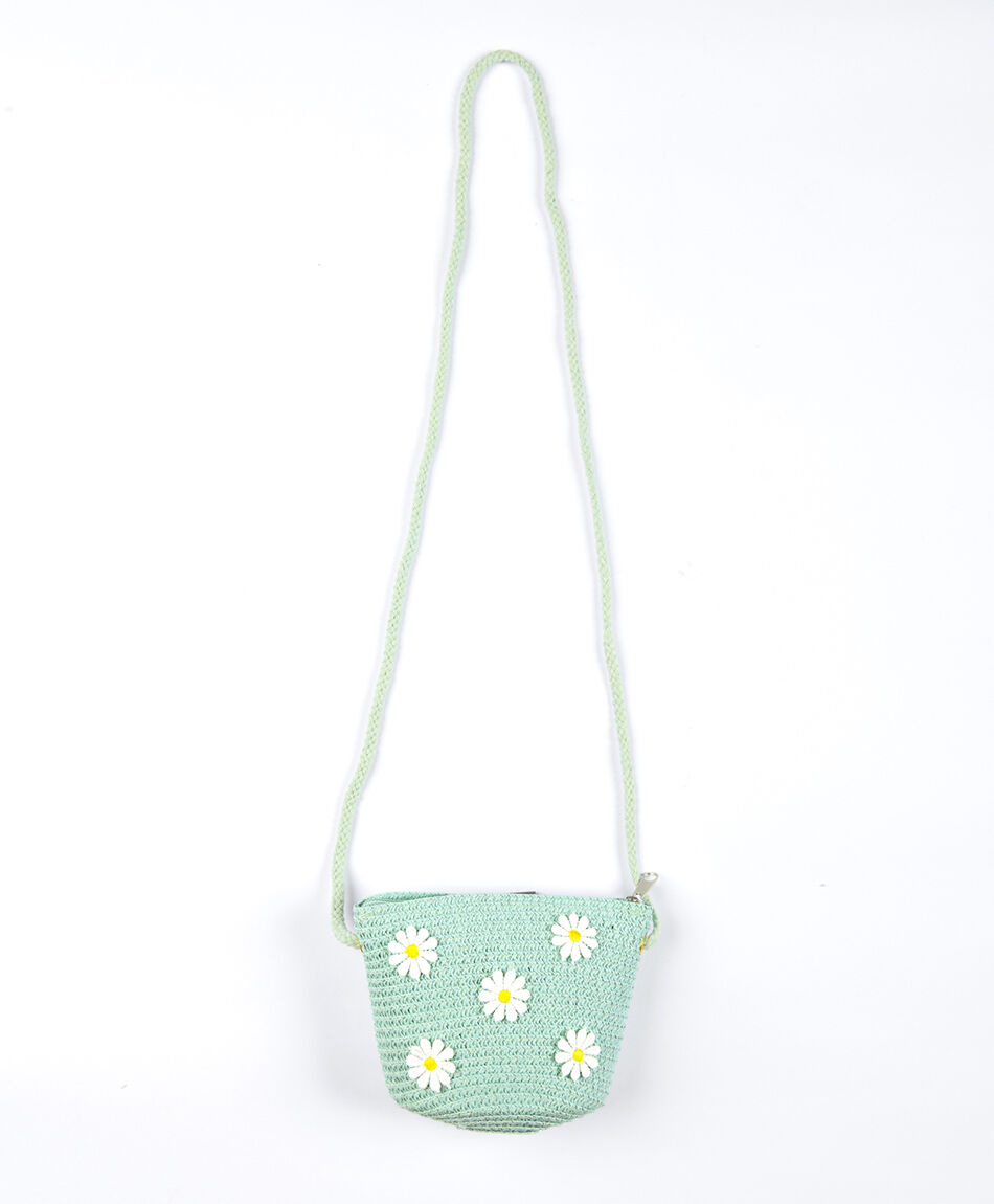 Cartera playa niña floreada
