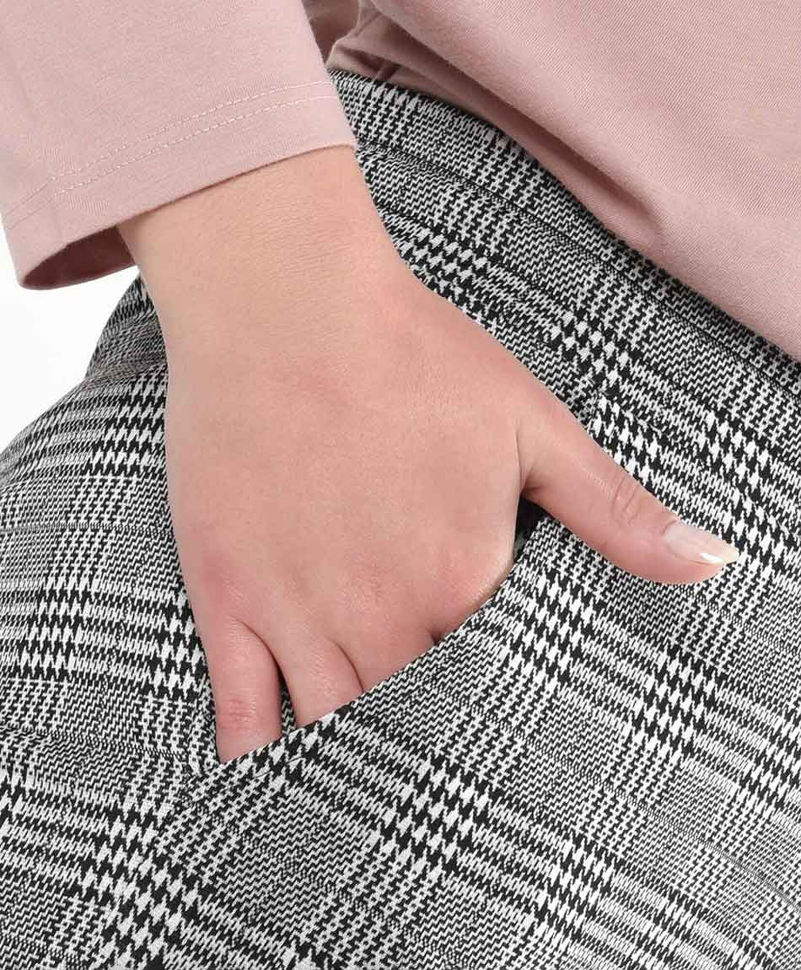 Pantalón mujer cuadrillé Pantalón mujer cuadrillé