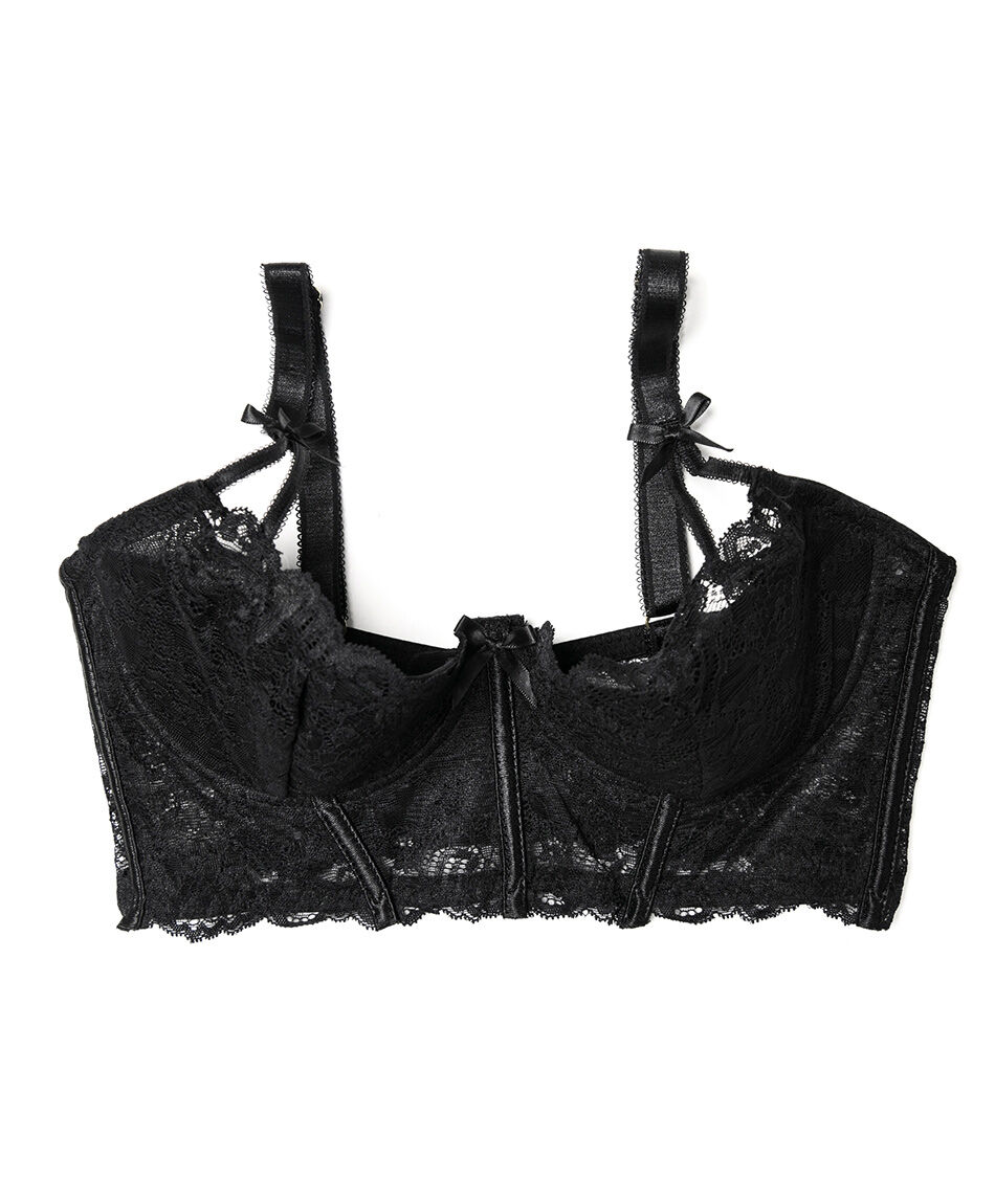 Sost&eacute;n mujer corset full encajes