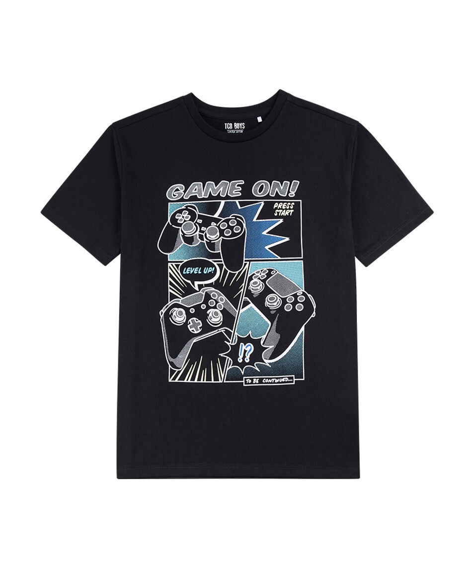 Polera ni&ntilde;o game on