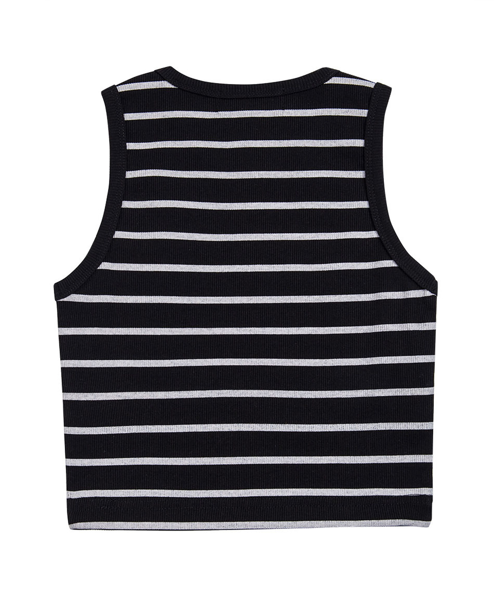 Polera niña líneas negra Polera niña líneas negra