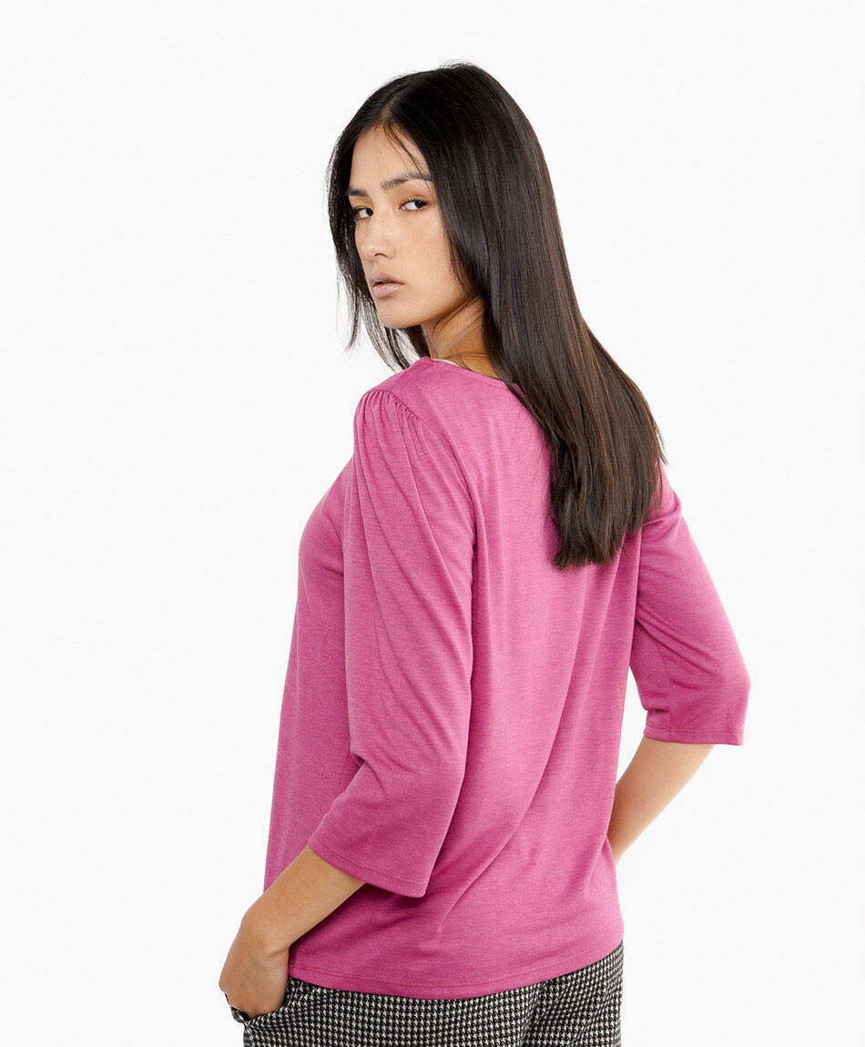 Polera mujer lanosa melagne