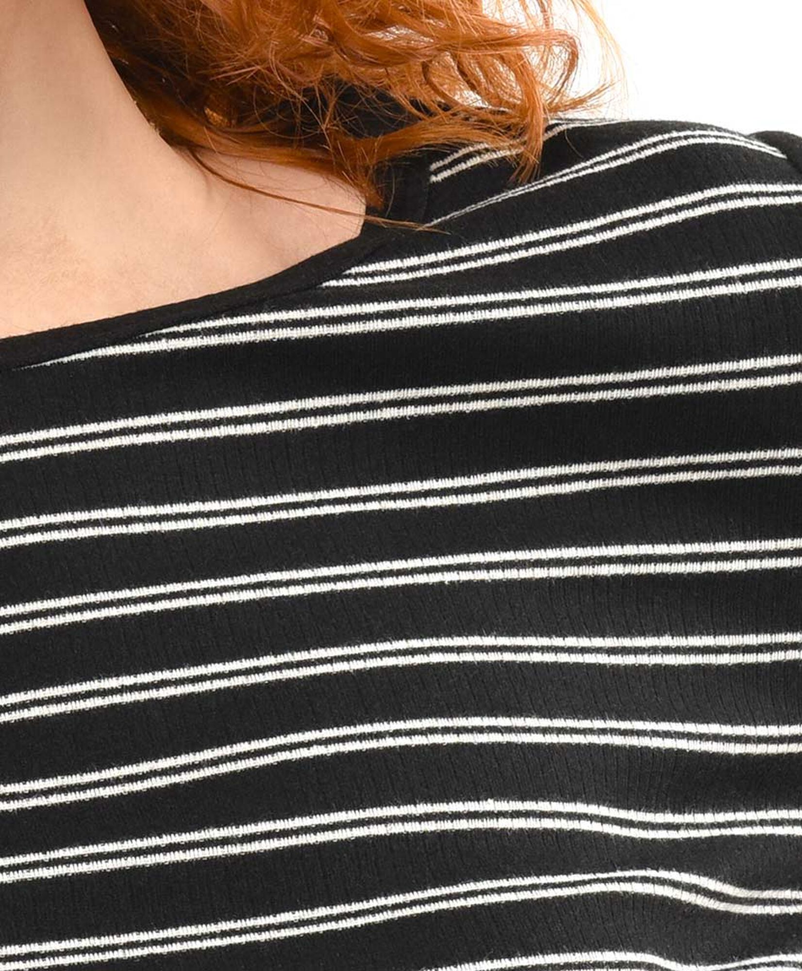 Polera mujer rayas dobles bicolor Polera mujer rayas dobles bicolor