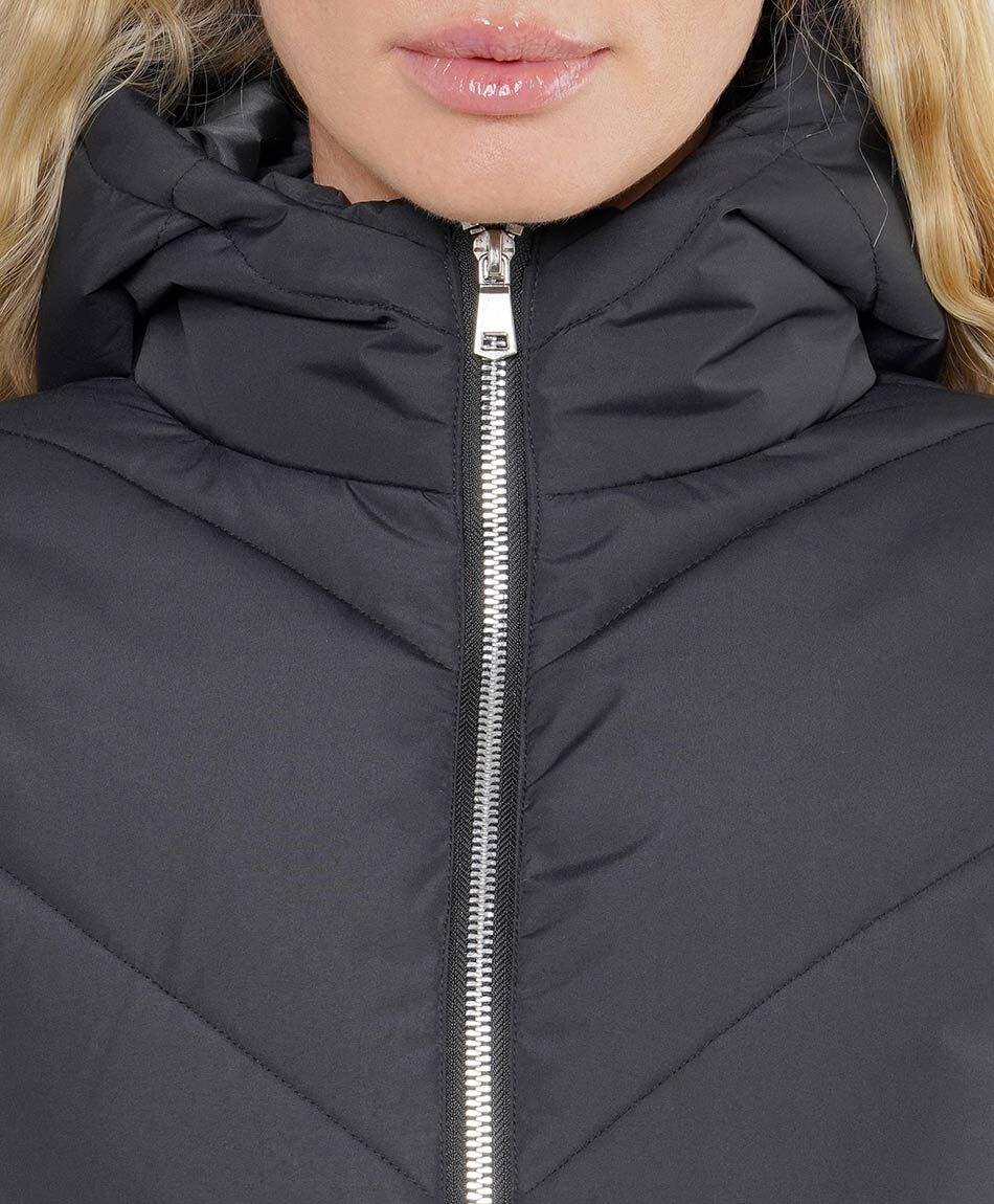 Parka mujer larga cierre