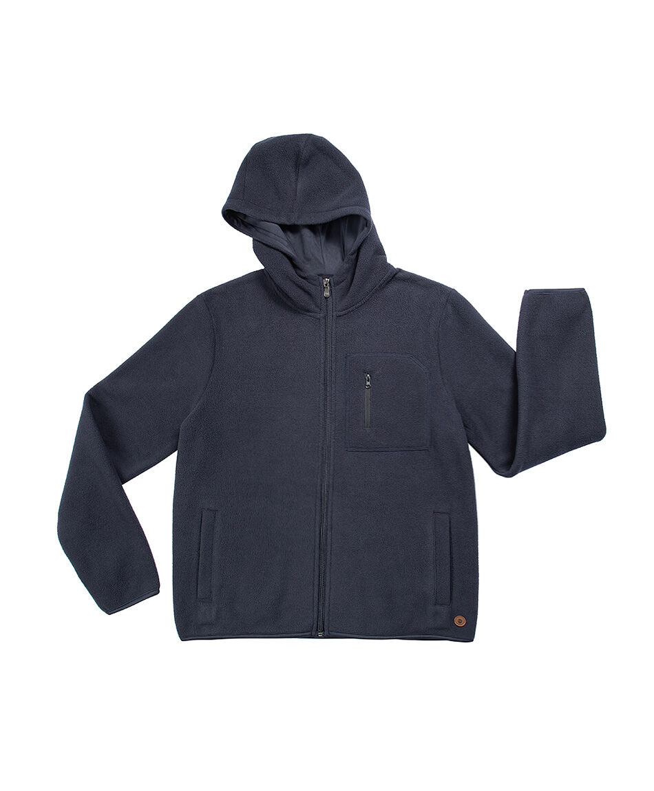 Poleron escolar tres bolsillos