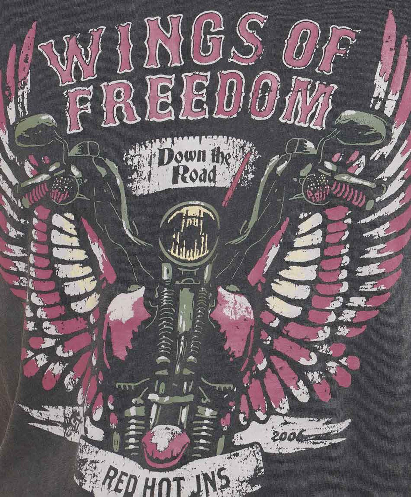 Polera hombre wings of freedom Polera hombre wings of freedom