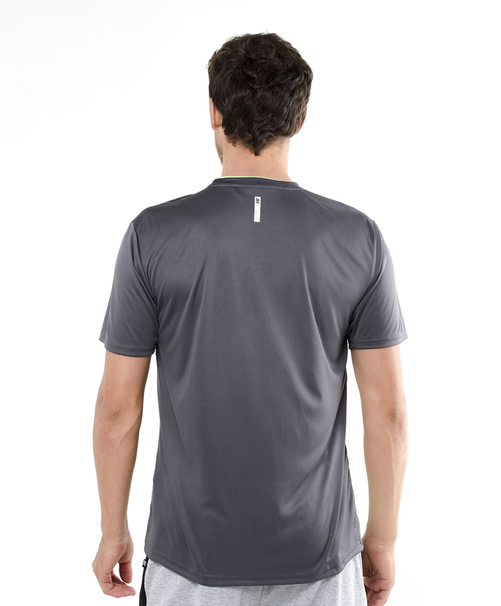 Polera deportiva hombre líneas neón Polera deportiva hombre líneas neón