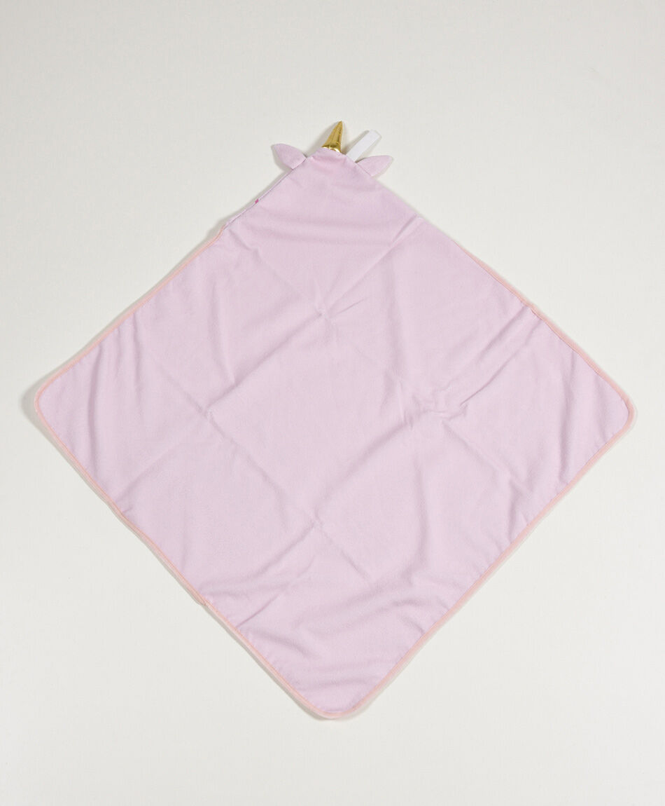 Toalla beb&eacute; capa unicornio