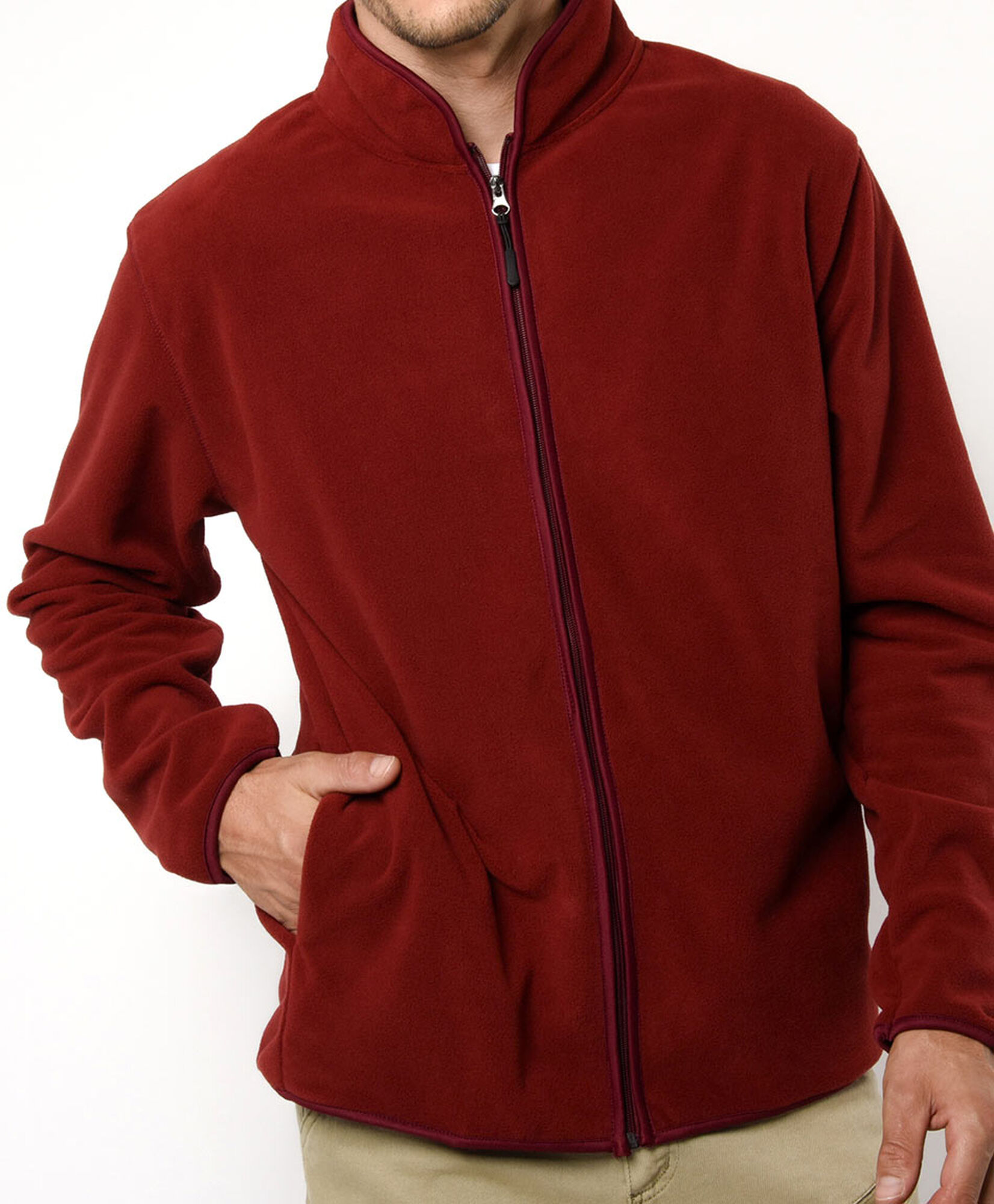 Polar hombre clásico liso color Polar hombre clásico liso color