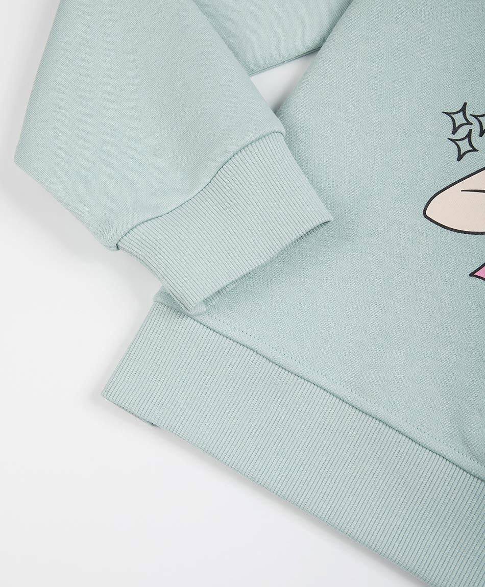 Poler&oacute;n ni&ntilde;a anim&eacute; gatito