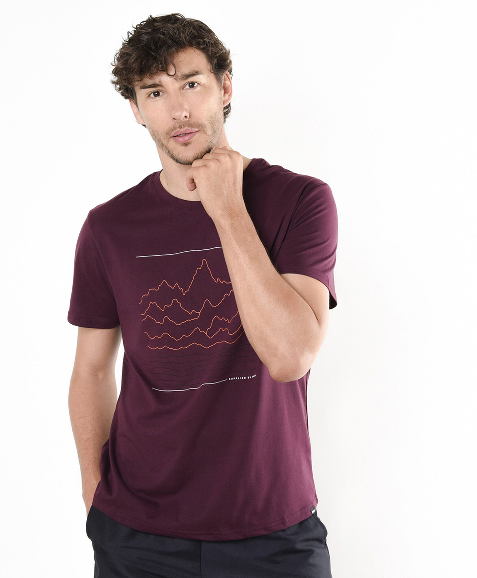Polera deportiva hombre mountains Polera deportiva hombre mountains
