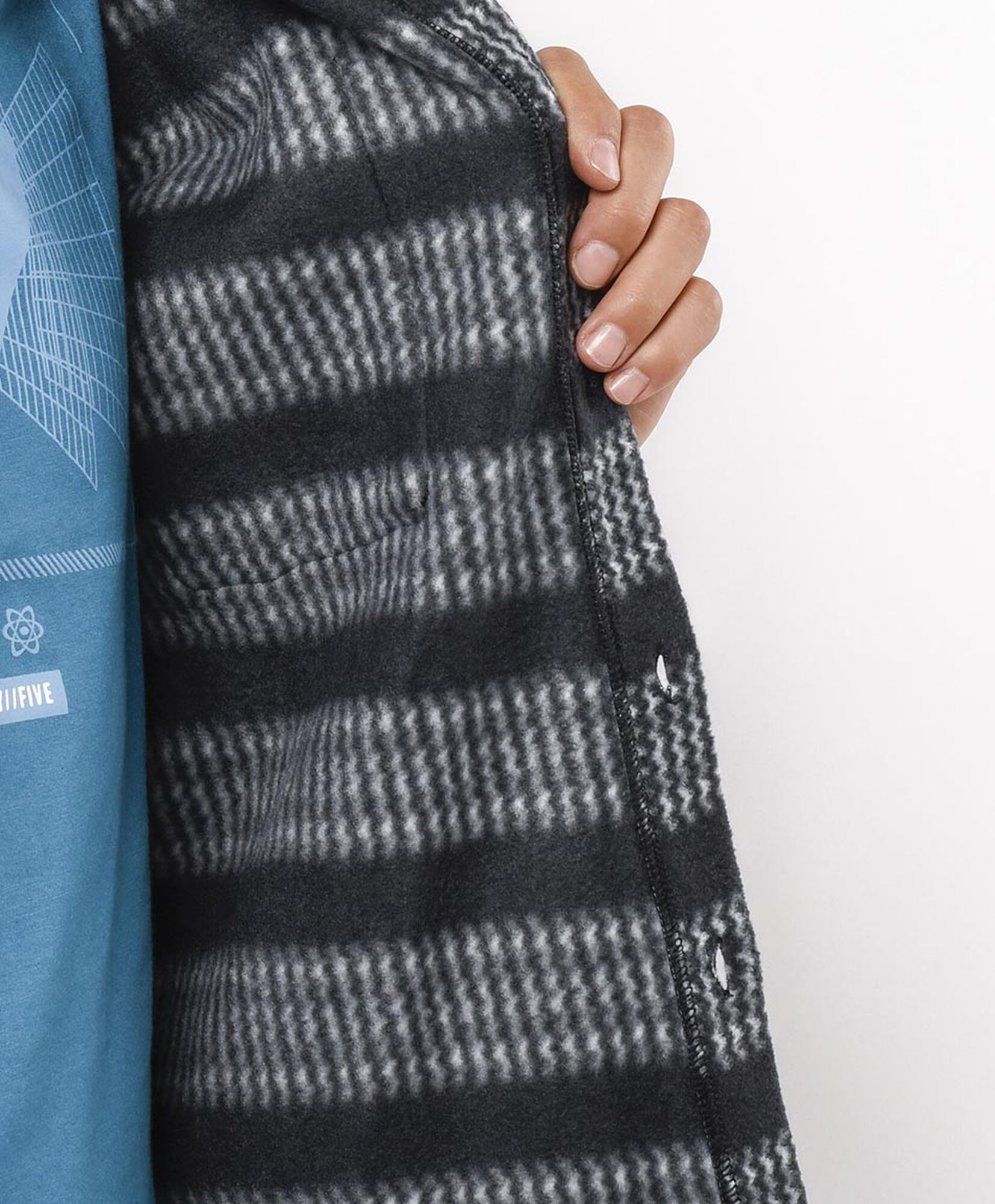 Chaqueta hombre leñadora líneas polar Chaqueta hombre leñadora líneas polar