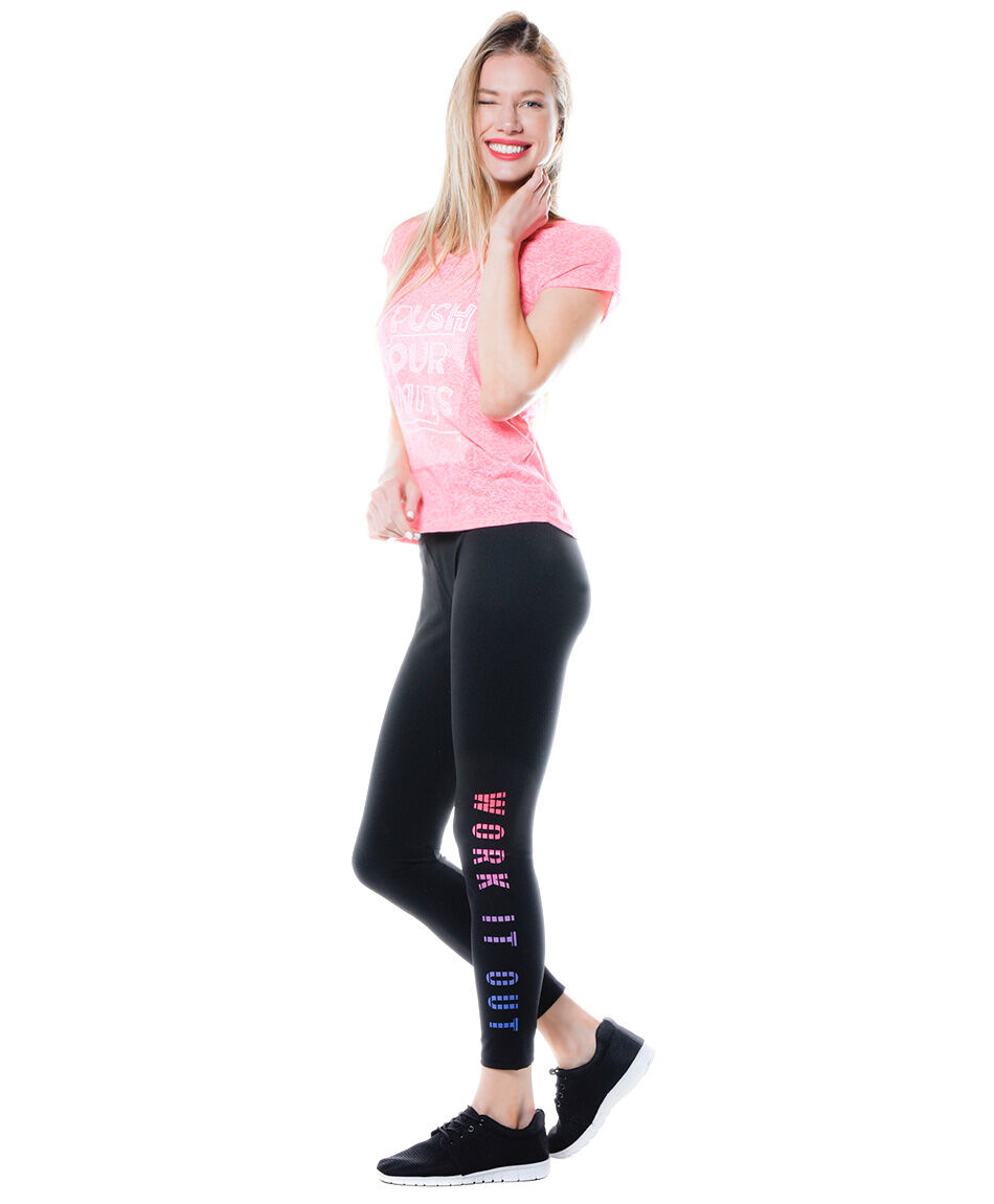 Calza deportiva print